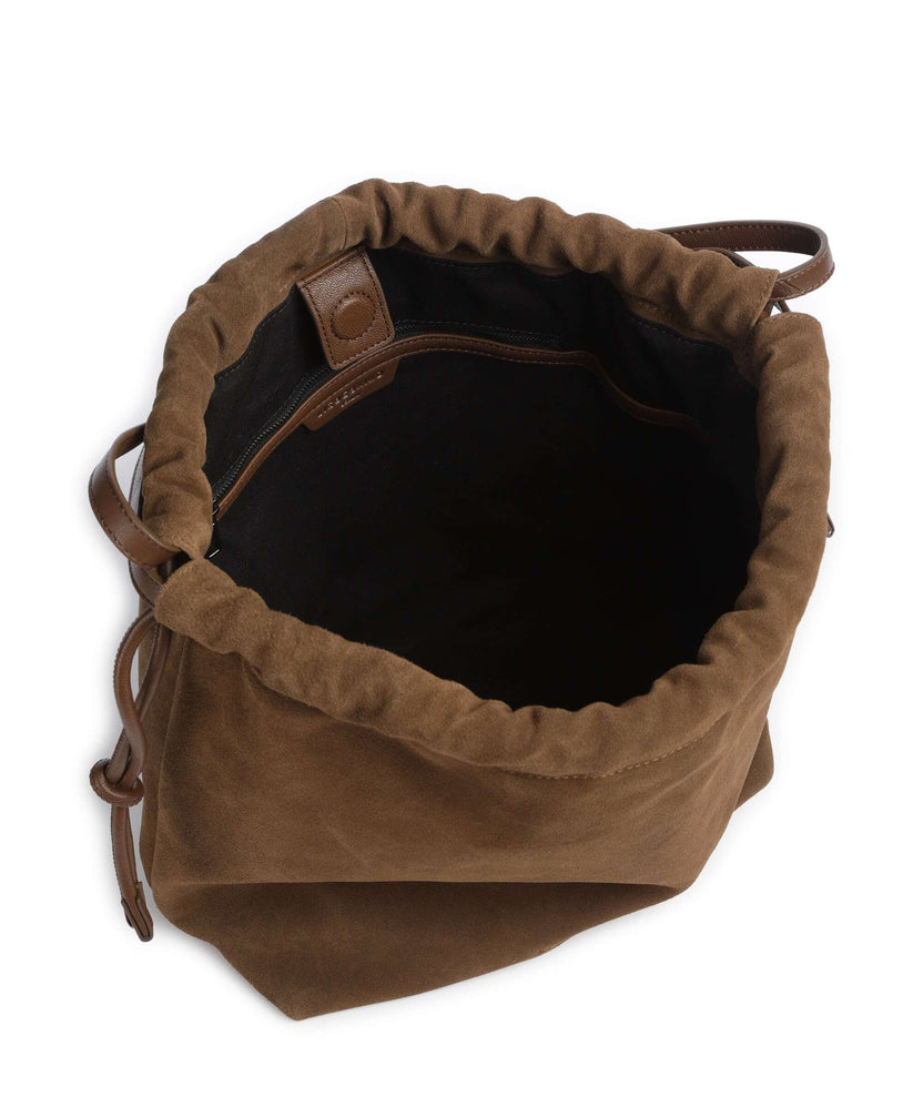 Liebeskind Lya Suede M Bucket bag safari