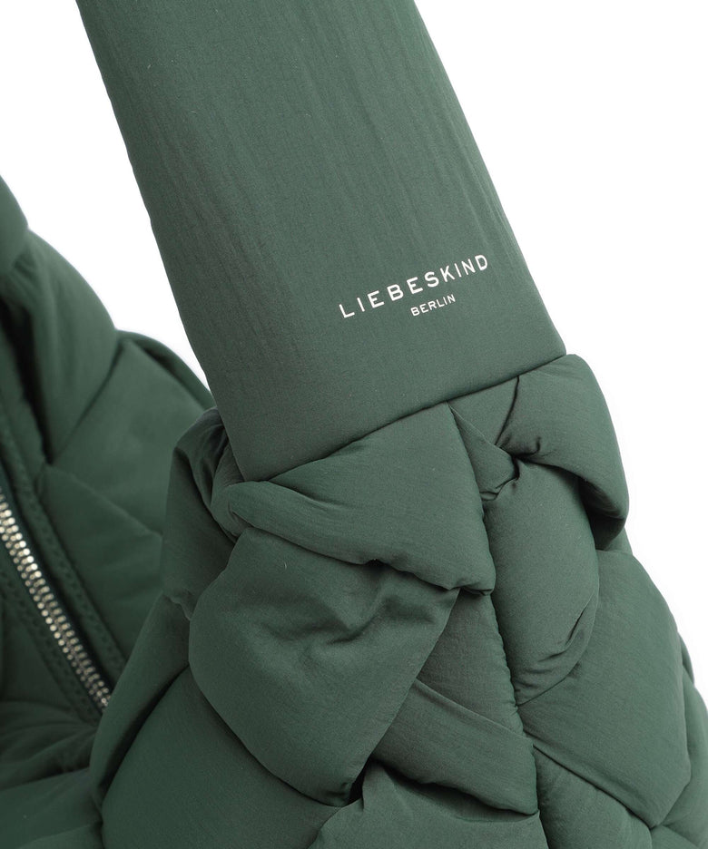 Liebeskind Bo Weaved Nylon L Hobo bag mystic river