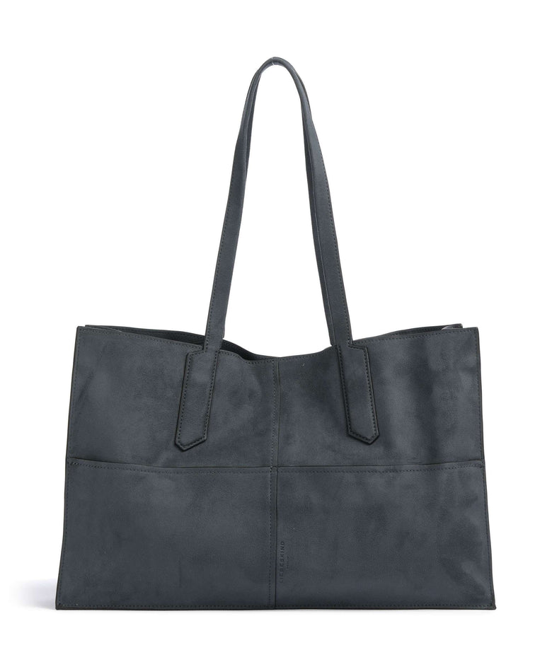 Liebeskind Amy Vegan Suede L Tote bag peacoat