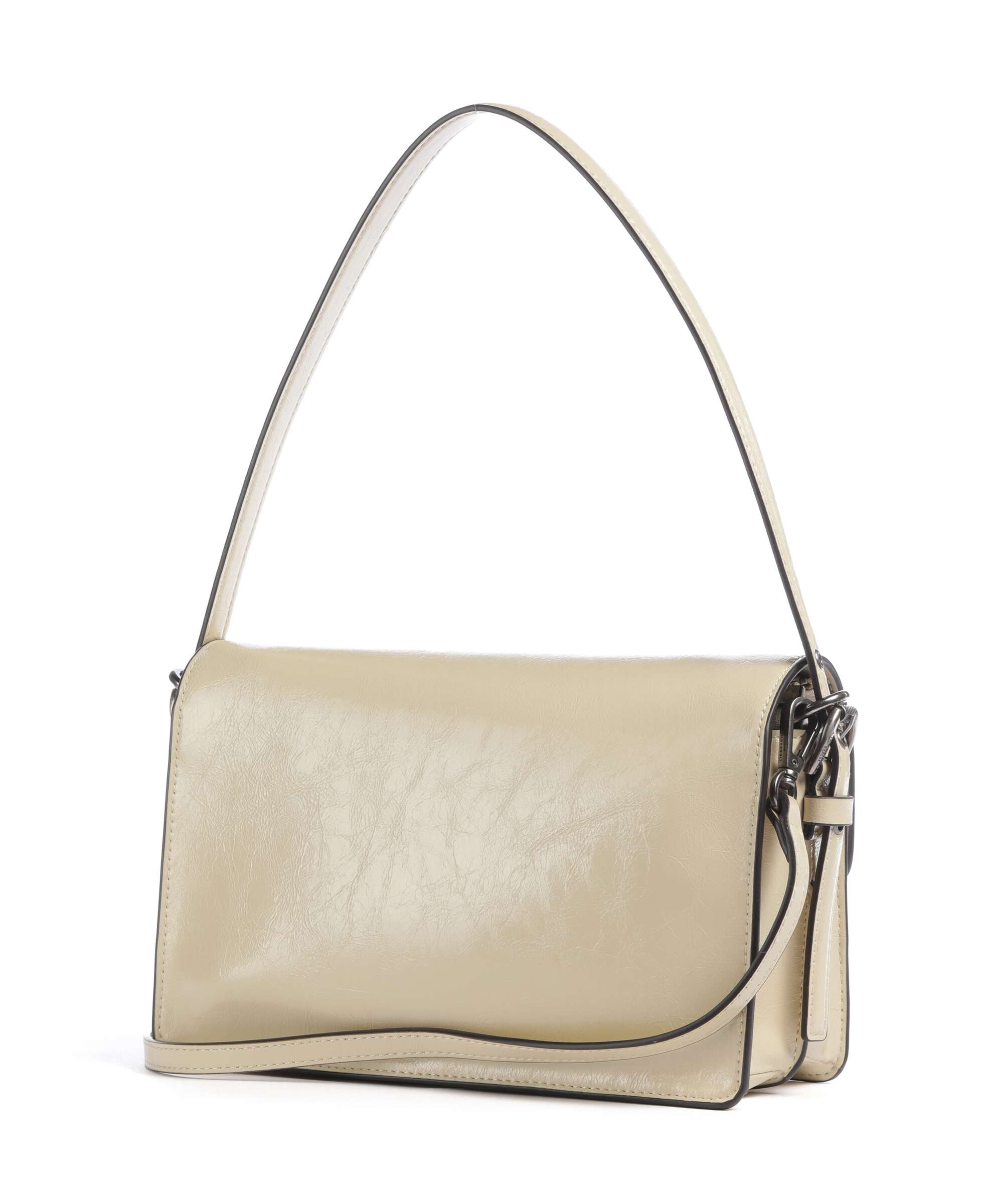 Liebeskind Audrey Recycled Lack Distressed S Shoulder bag biscotti