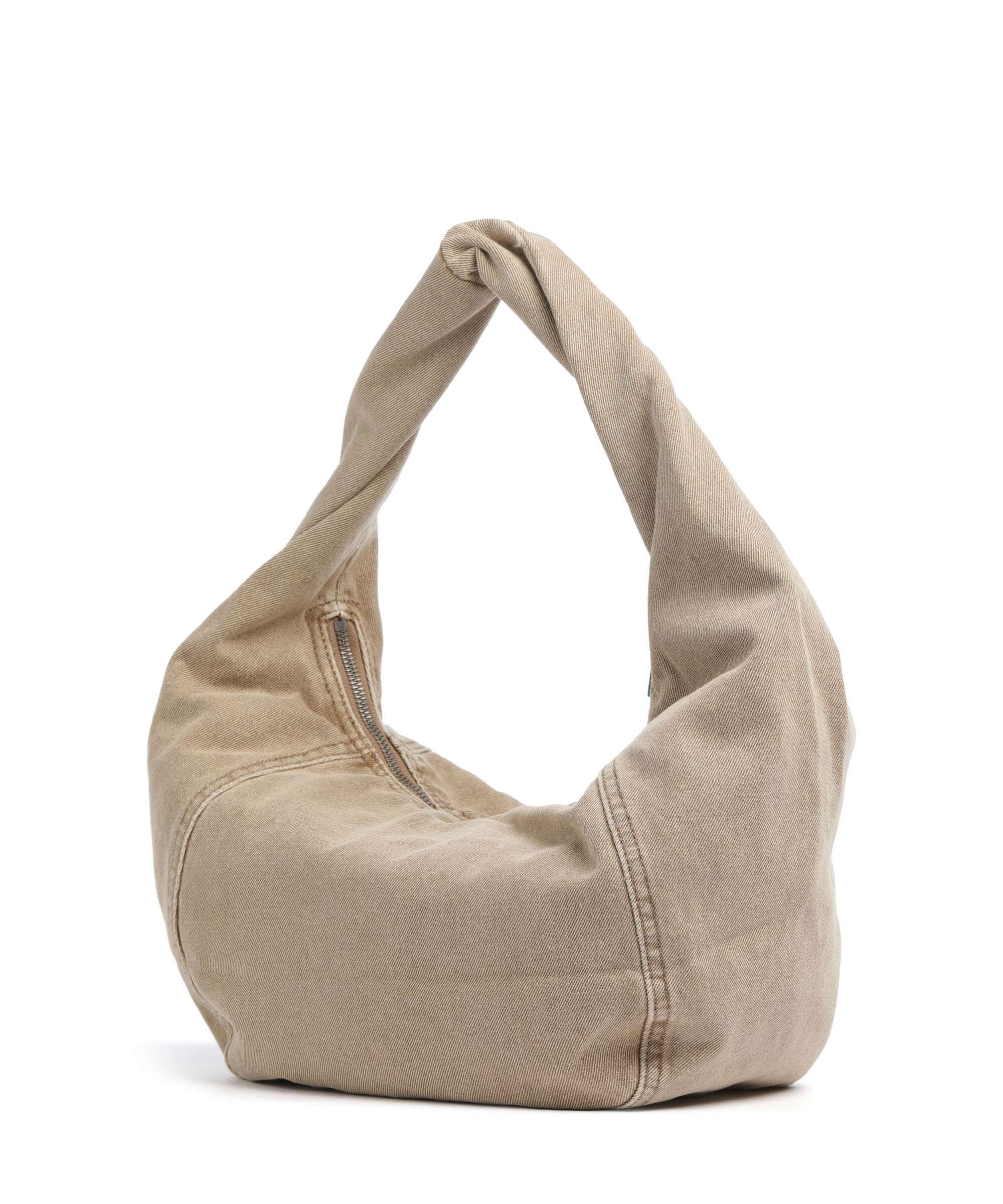 Liebeskind Farrah II Denim M Hobo bag beige