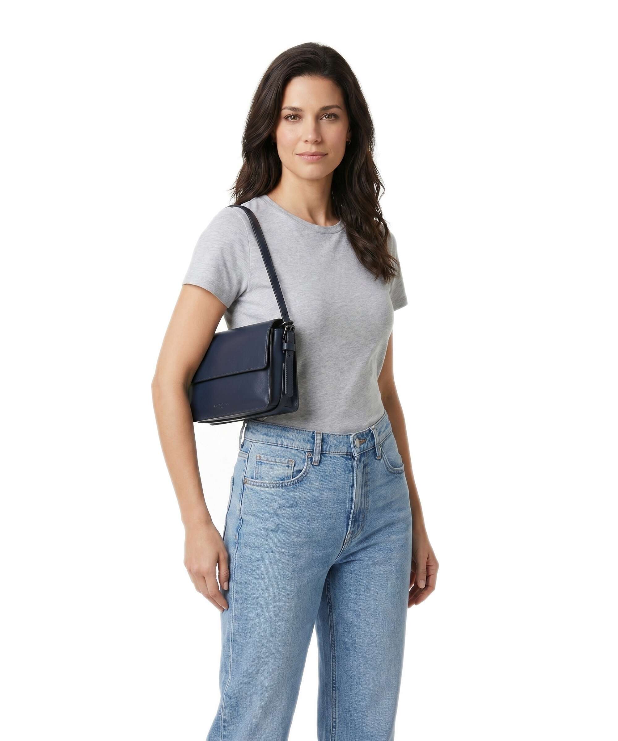 Liebeskind Audrey Recycled Soft Calf S Shoulder bag peacoat