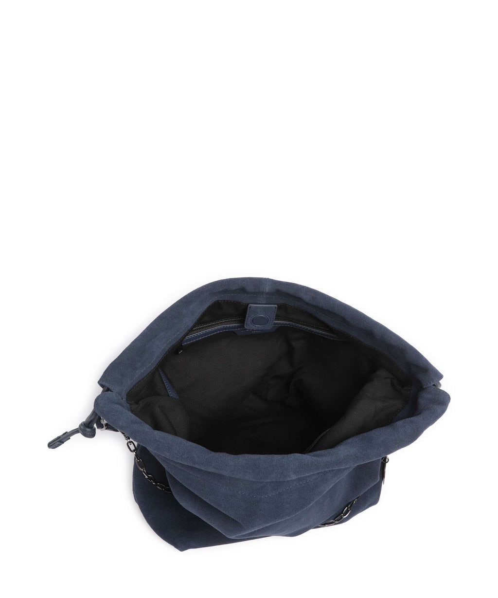 Liebeskind Lya II Hydro Suede M Bucket bag peacoat