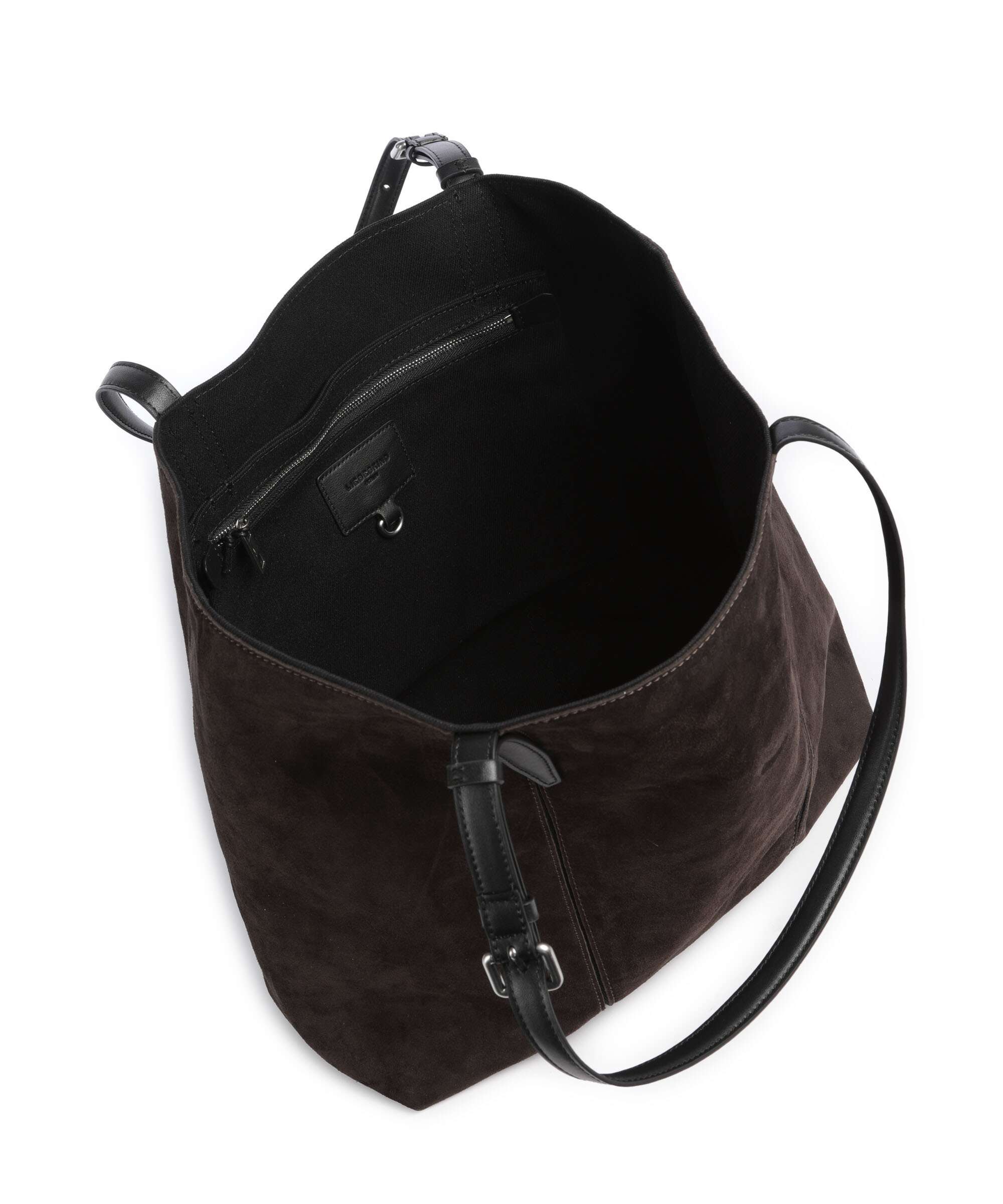 Liebeskind Una Recycled Suede M Tote bag deep soil