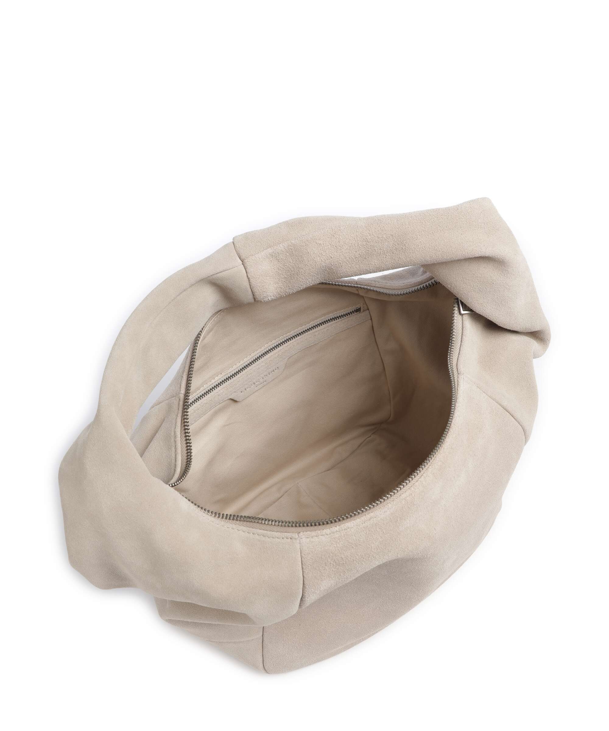 Liebeskind Farrah II Suede M Hobo bag beige