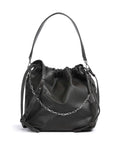 Liebeskind Lya II Small Pebble M Bucket bag deep soil