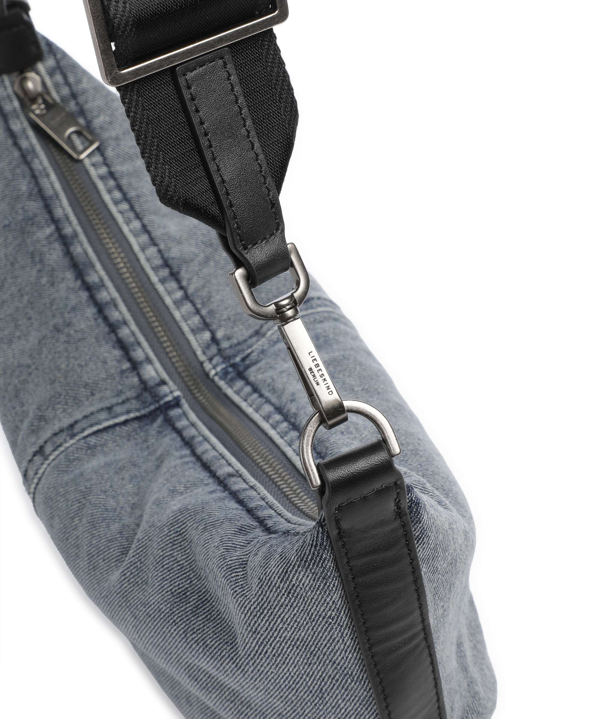 Liebeskind Paris Denim S Hobo bag blue denim