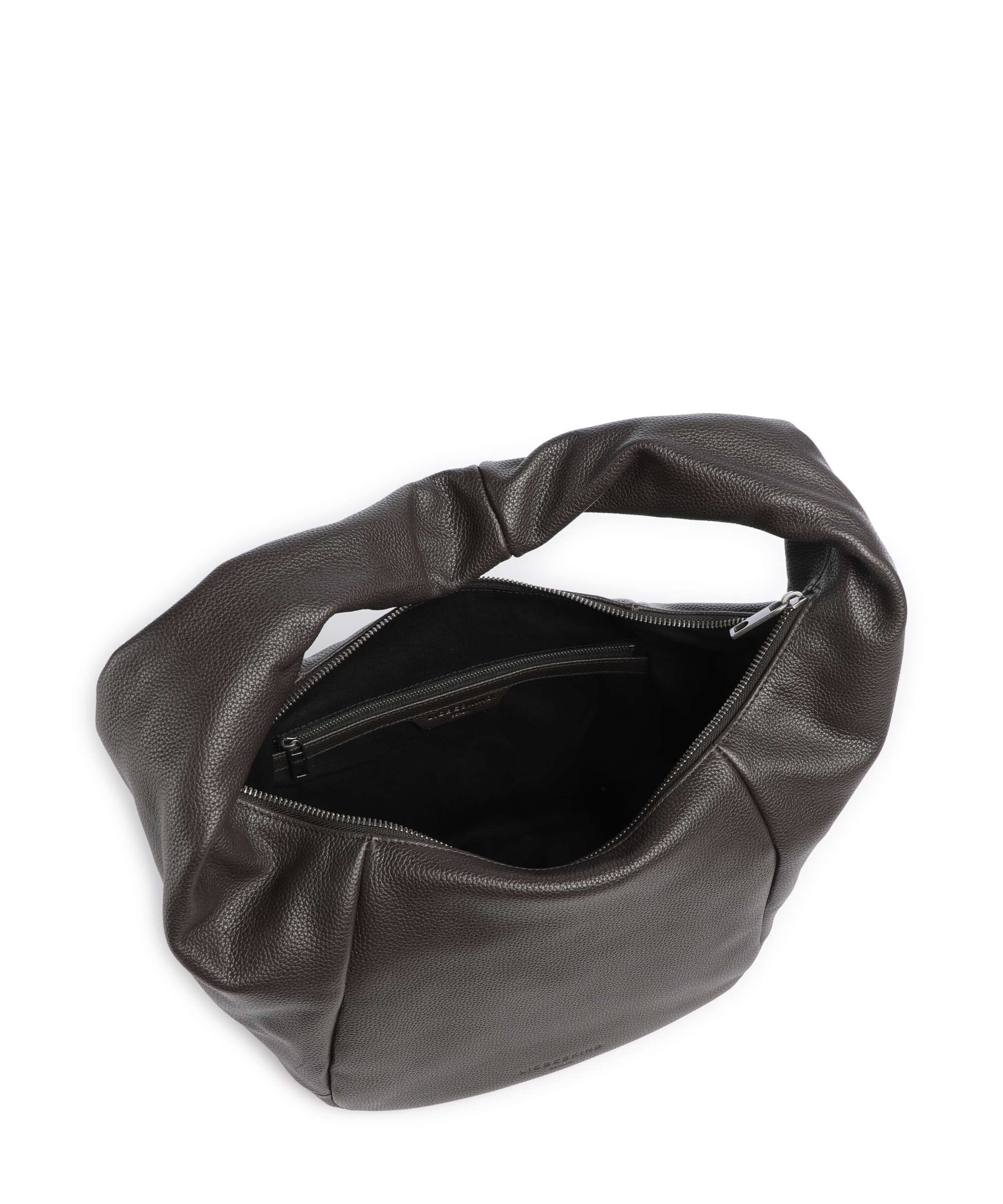 Liebeskind Farrah Small Pebble M Hobo bag deep soil