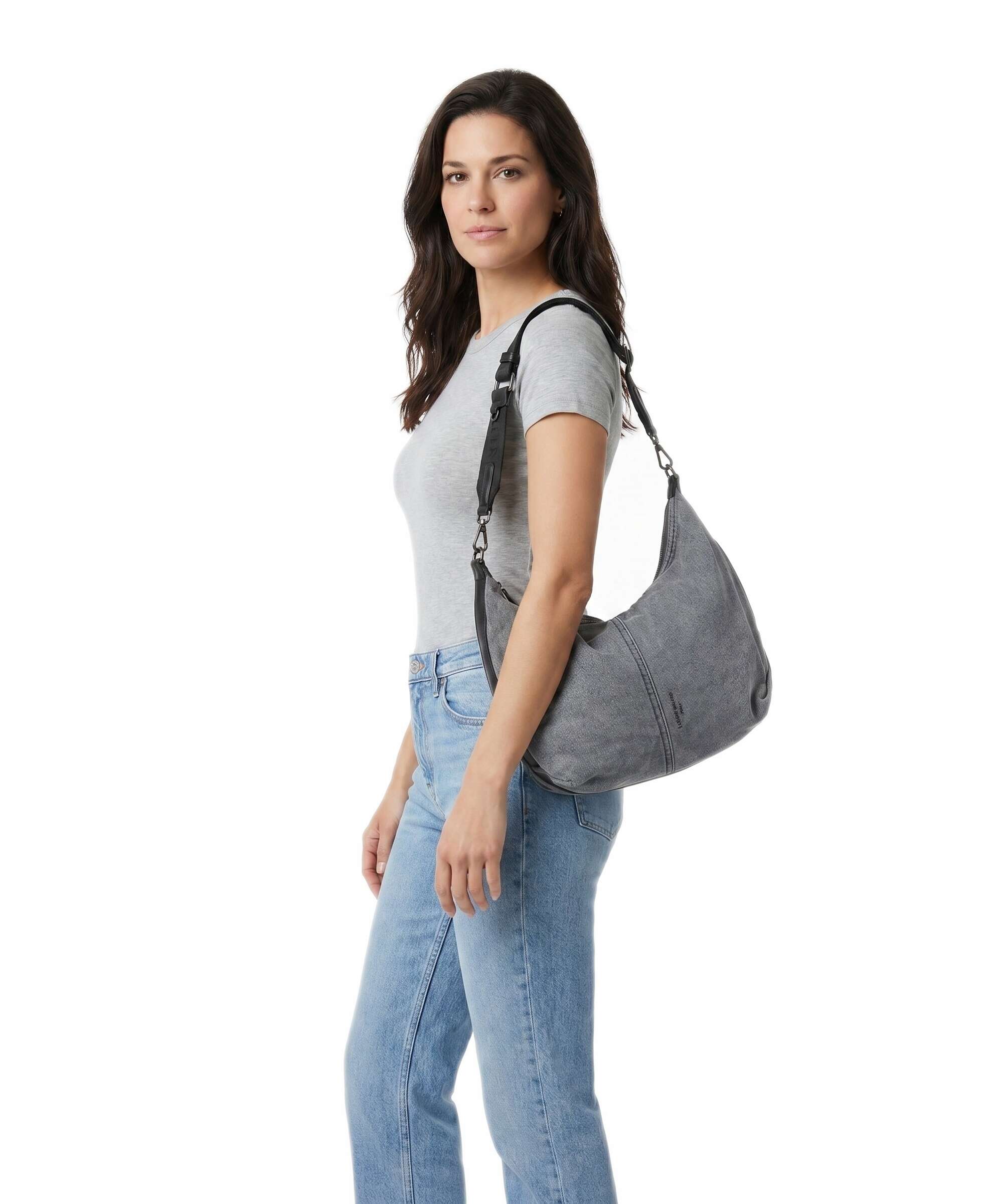 Liebeskind Paris Denim M Hobo bag blue denim
