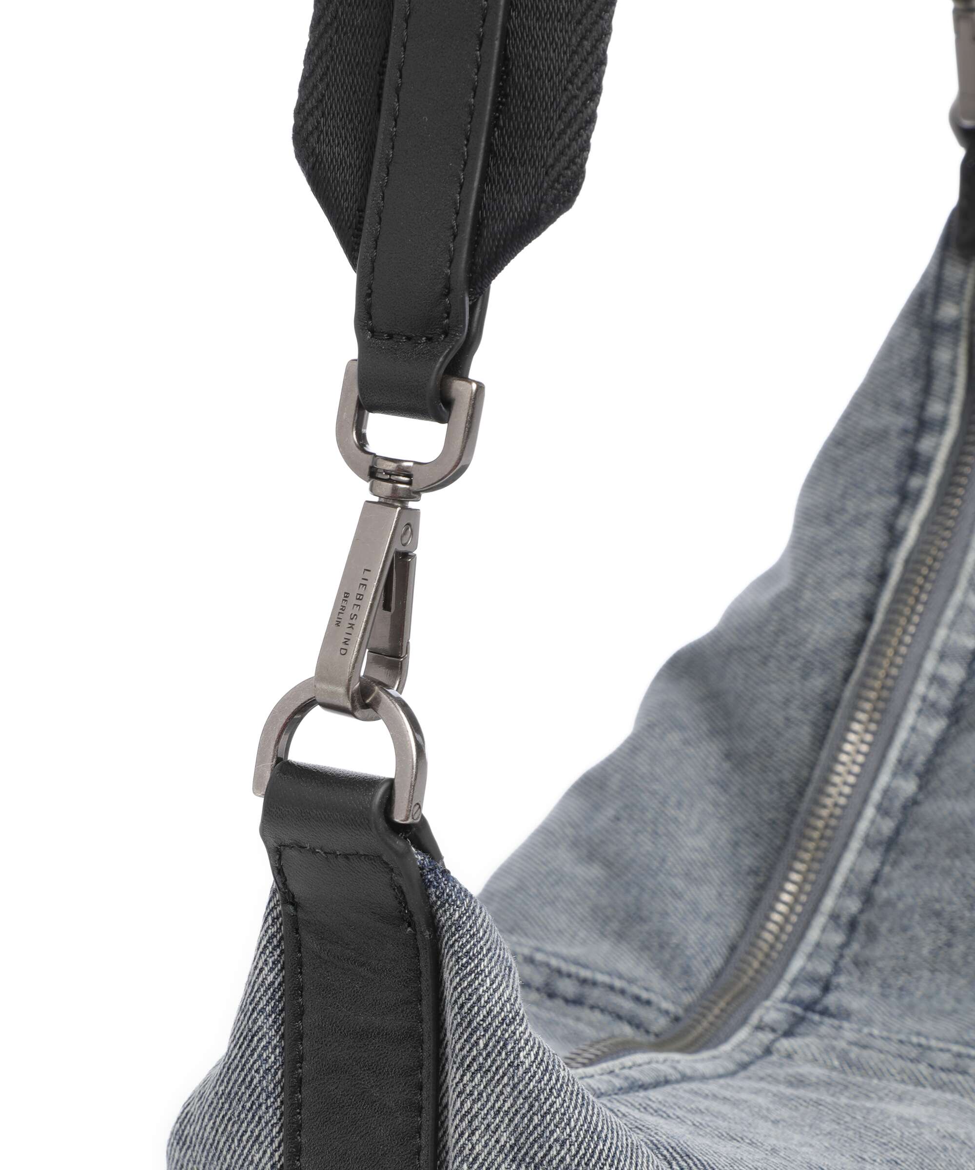 Liebeskind Paris Denim M Hobo bag blue denim