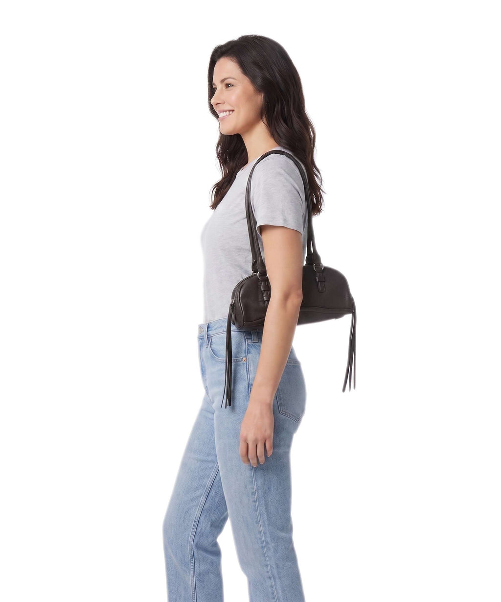 Liebeskind Capri Cow Naturale S Shoulder bag deep soil