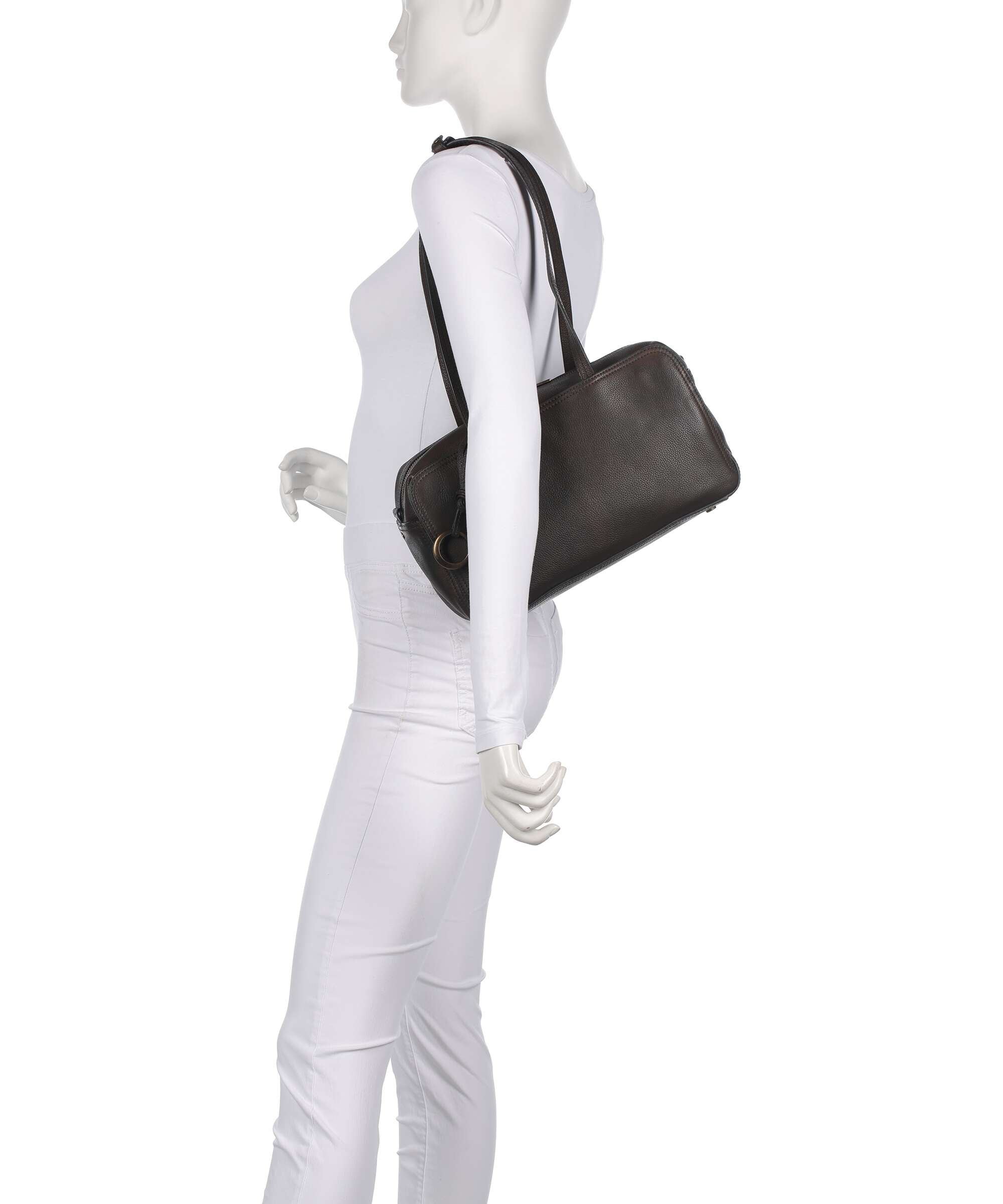 Liebeskind Clarice II Vintage Pebble M Shoulder bag deep soil