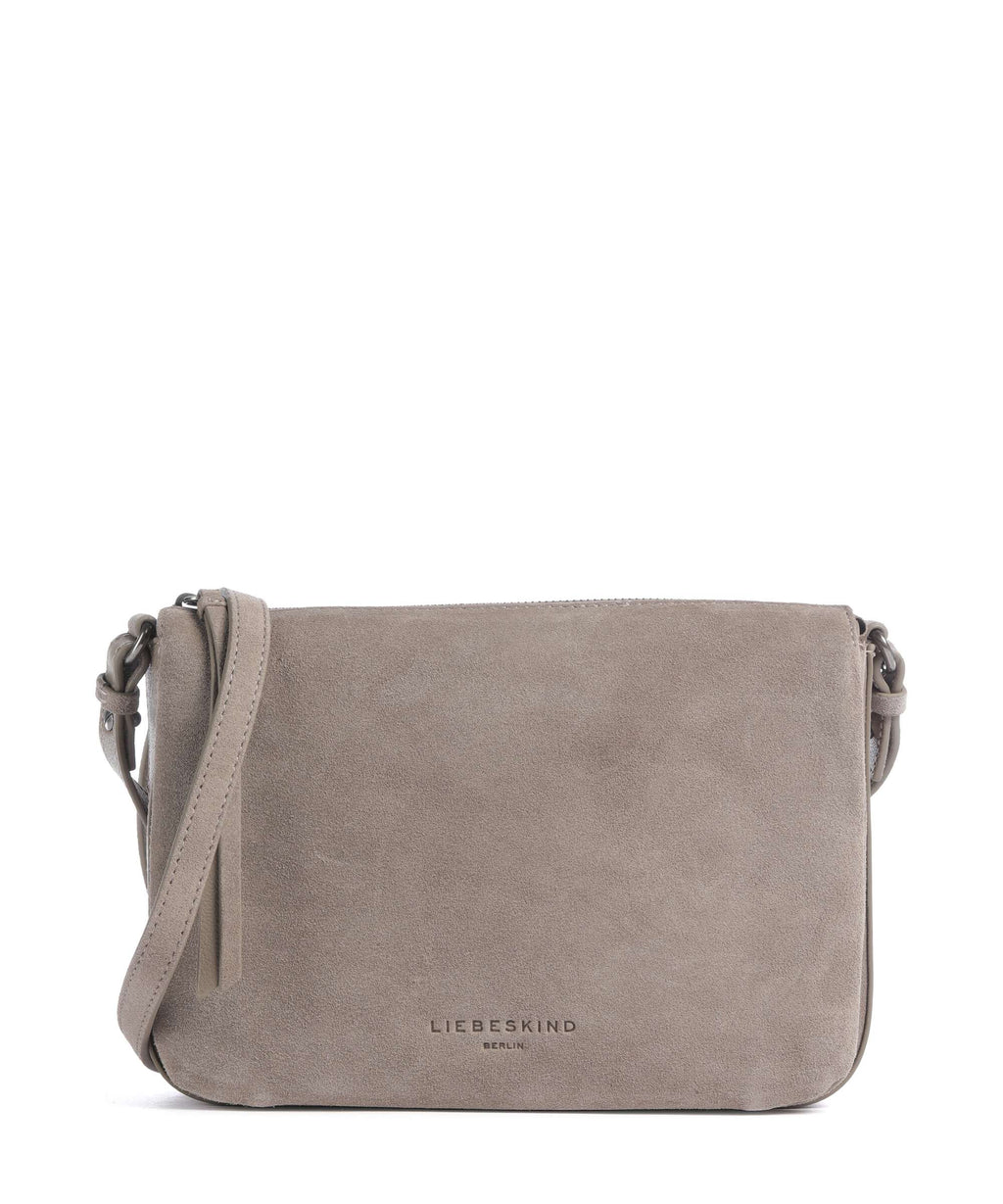 Liebeskind Nina Hydro Suede M Crossbody bag neutral grey