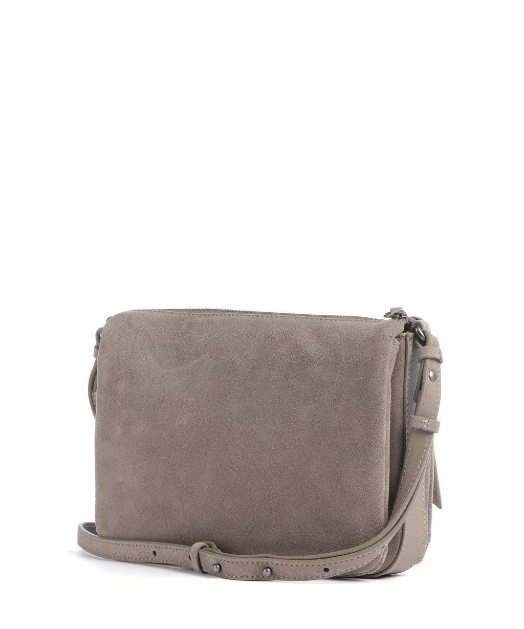 Liebeskind Nina Hydro Suede M Crossbody bag neutral grey