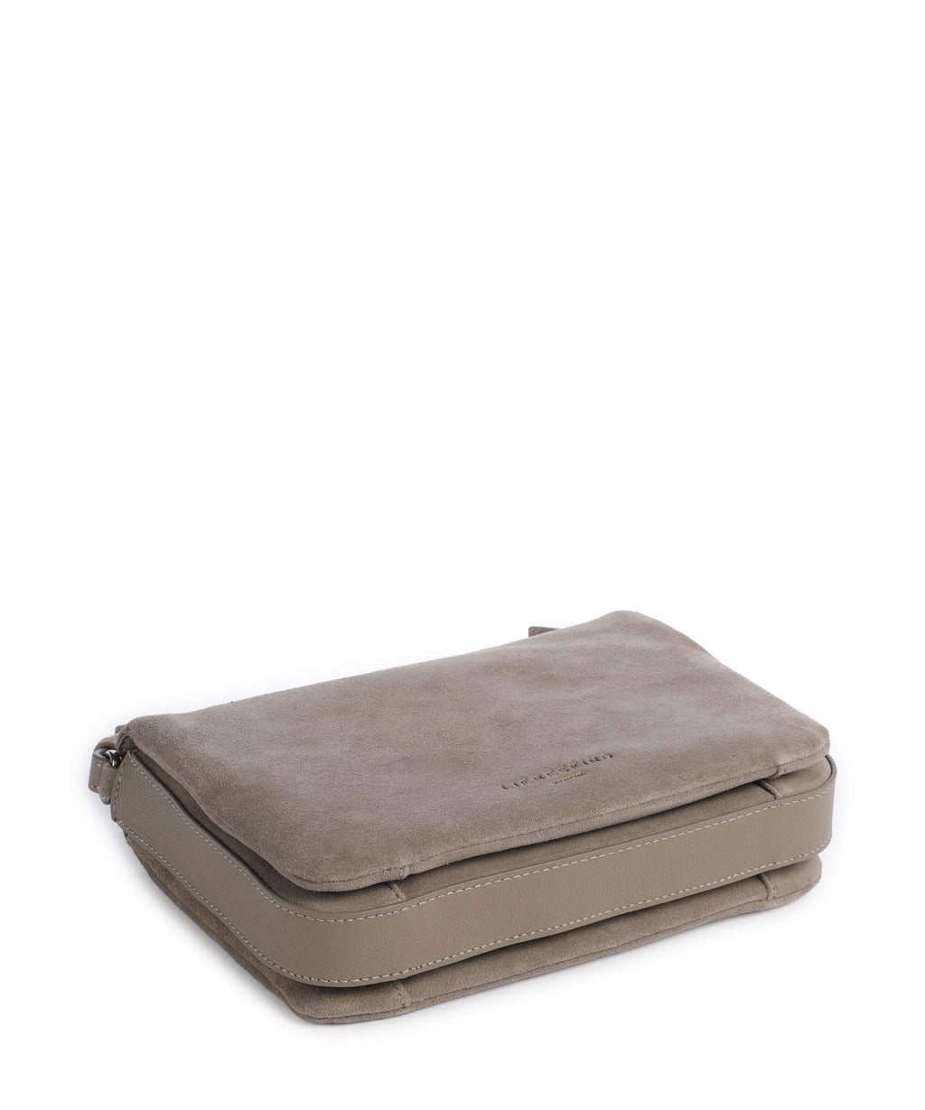 Liebeskind Nina Hydro Suede M Crossbody bag neutral grey