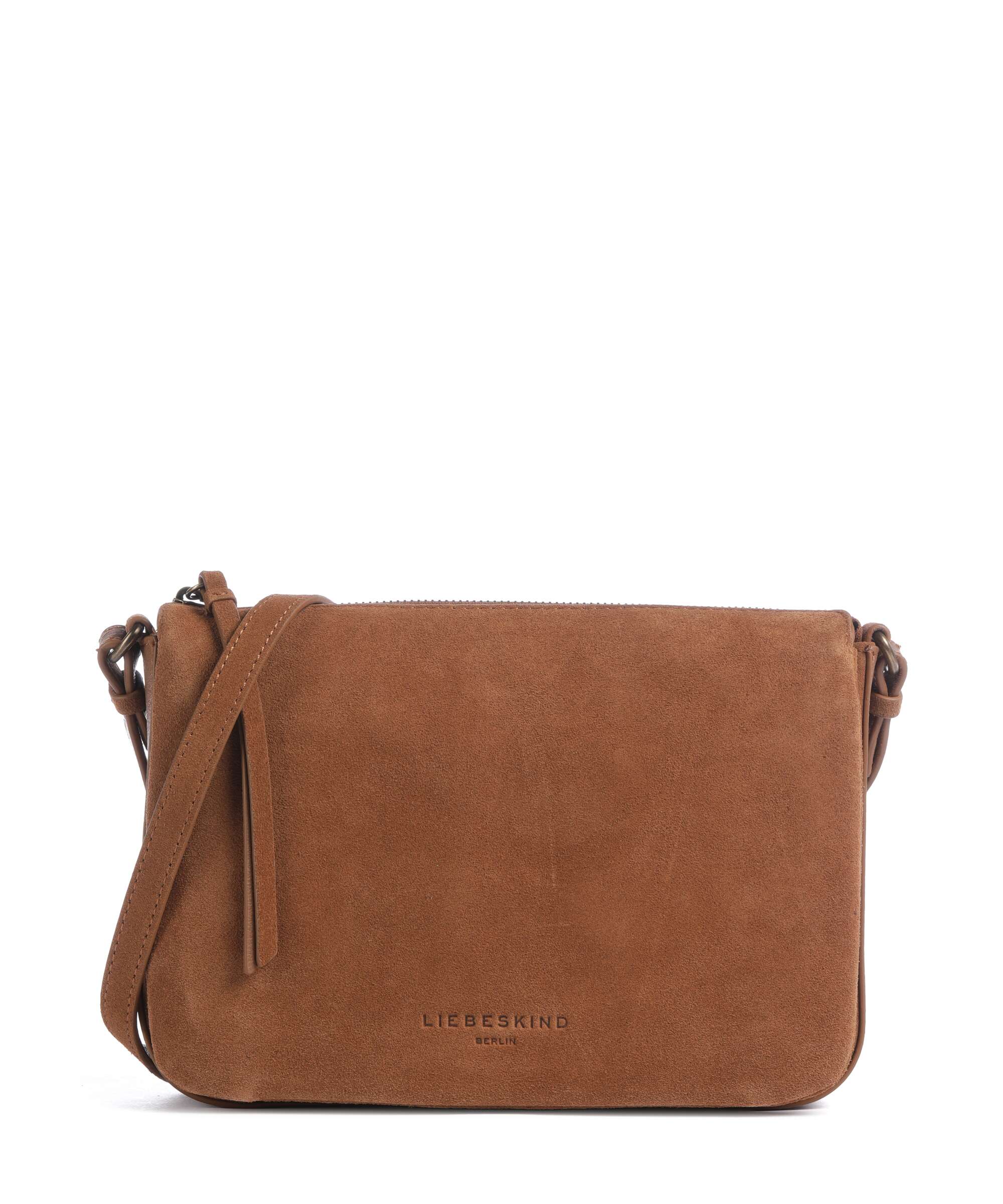 Liebeskind Nina Hydro Suede M Crossbody bag brown