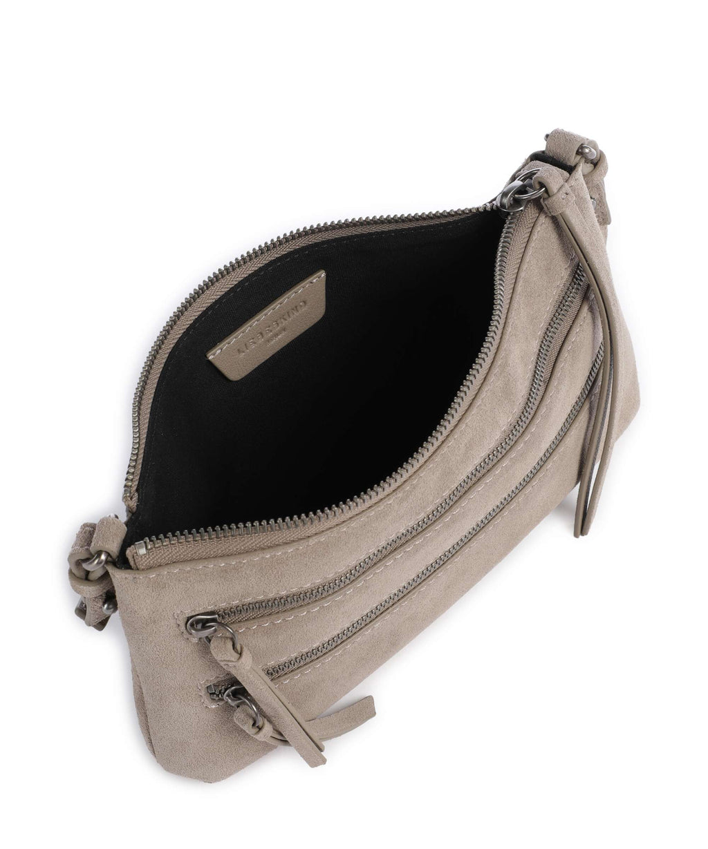 Liebeskind Zena Hydro Suede S Crossbody bag neutral grey