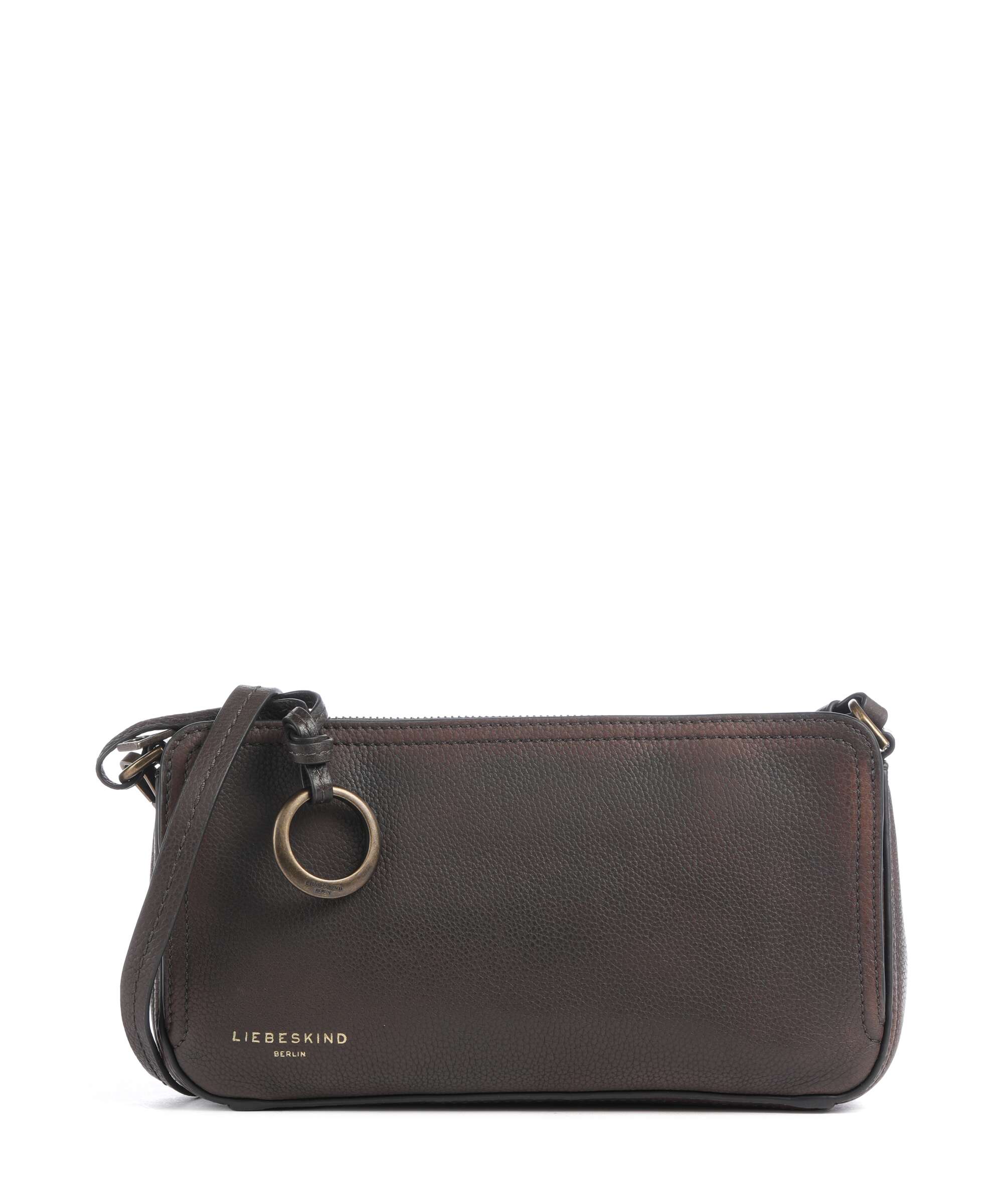 Liebeskind Clarice II Vintage Pebble M Crossbody bag deep soil