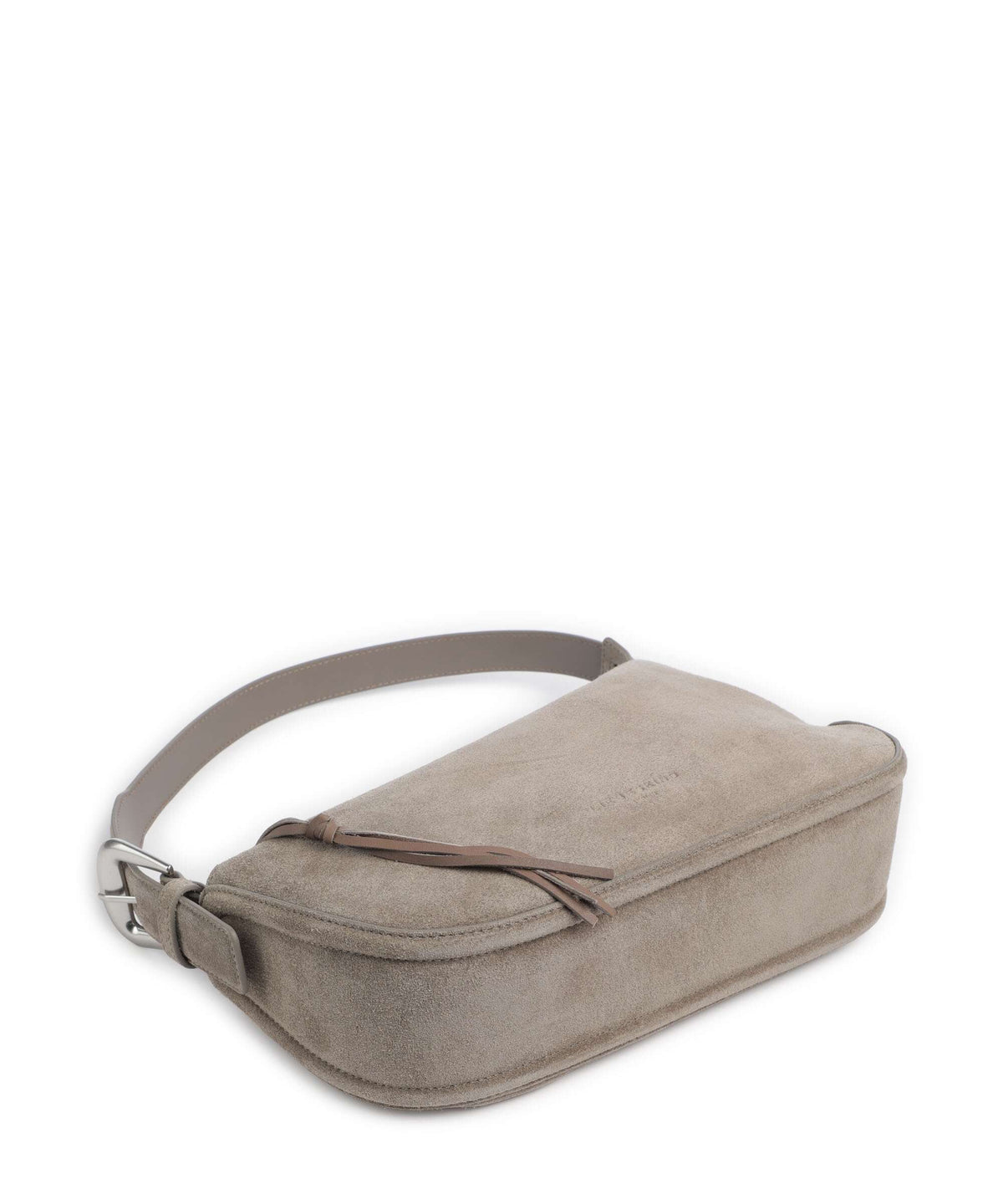 Liebeskind Ines Suede M Shoulder bag neutral grey
