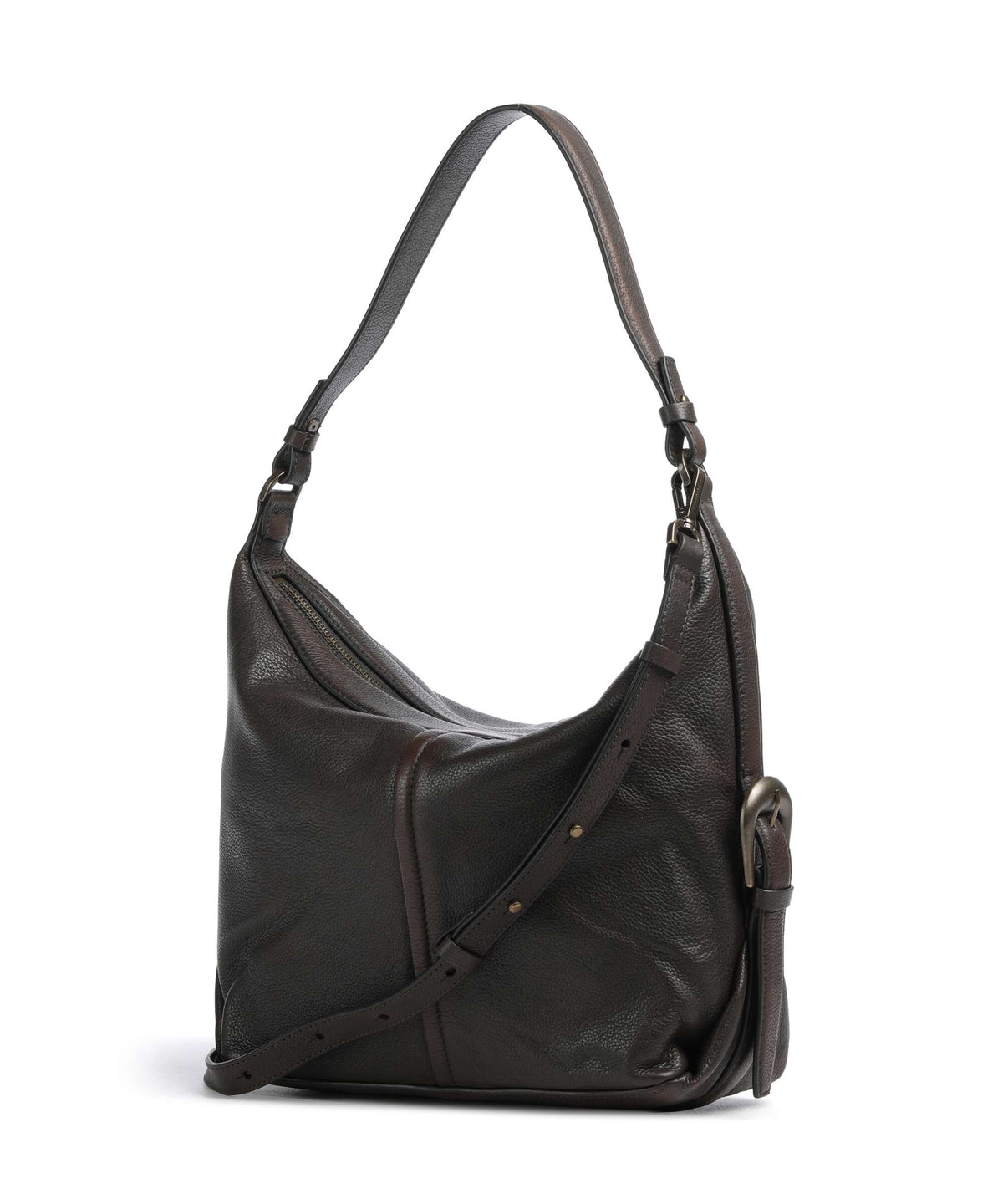 Liebeskind Paris II Vintage Pebble M Hobo bag deep soil
