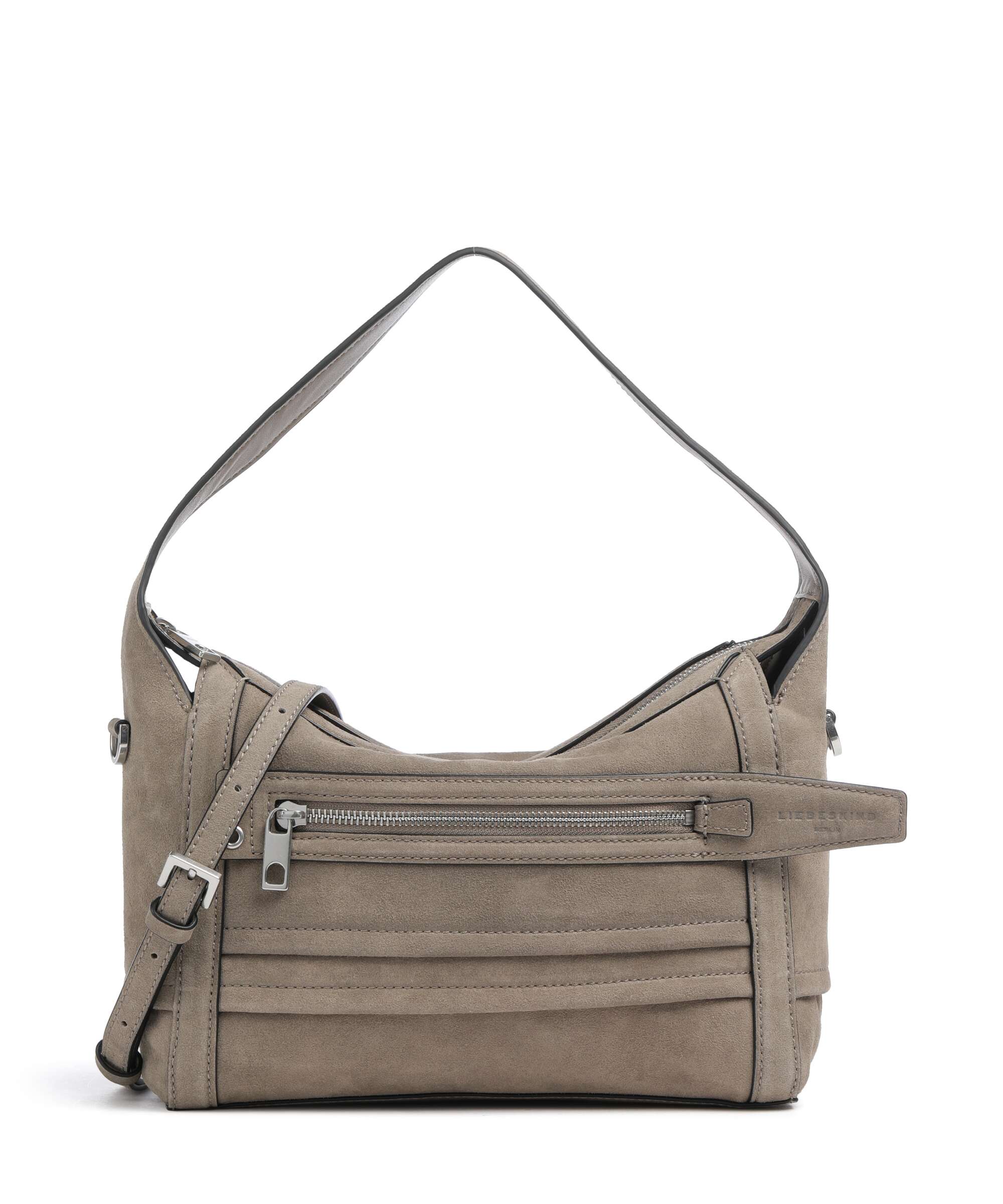 Liebeskind Delia Suede S Shoulder bag neutral grey