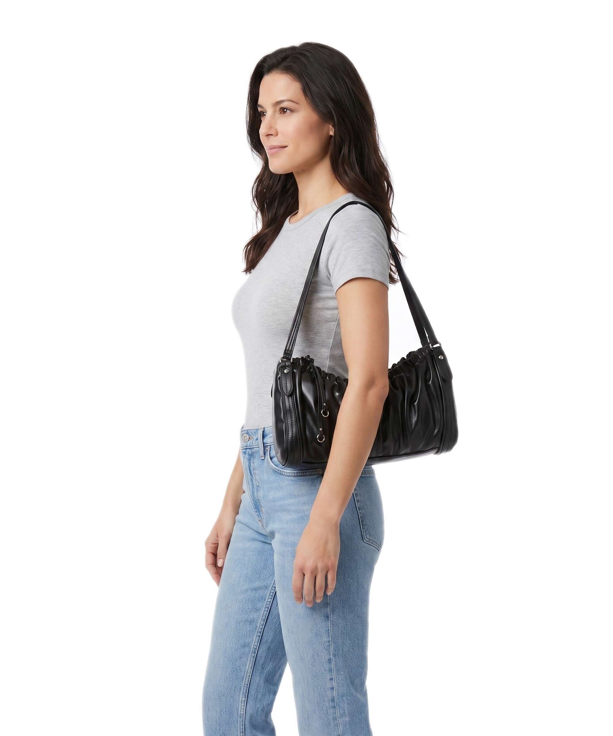 Liebeskind Faye Vintage Goat M Shoulder bag black