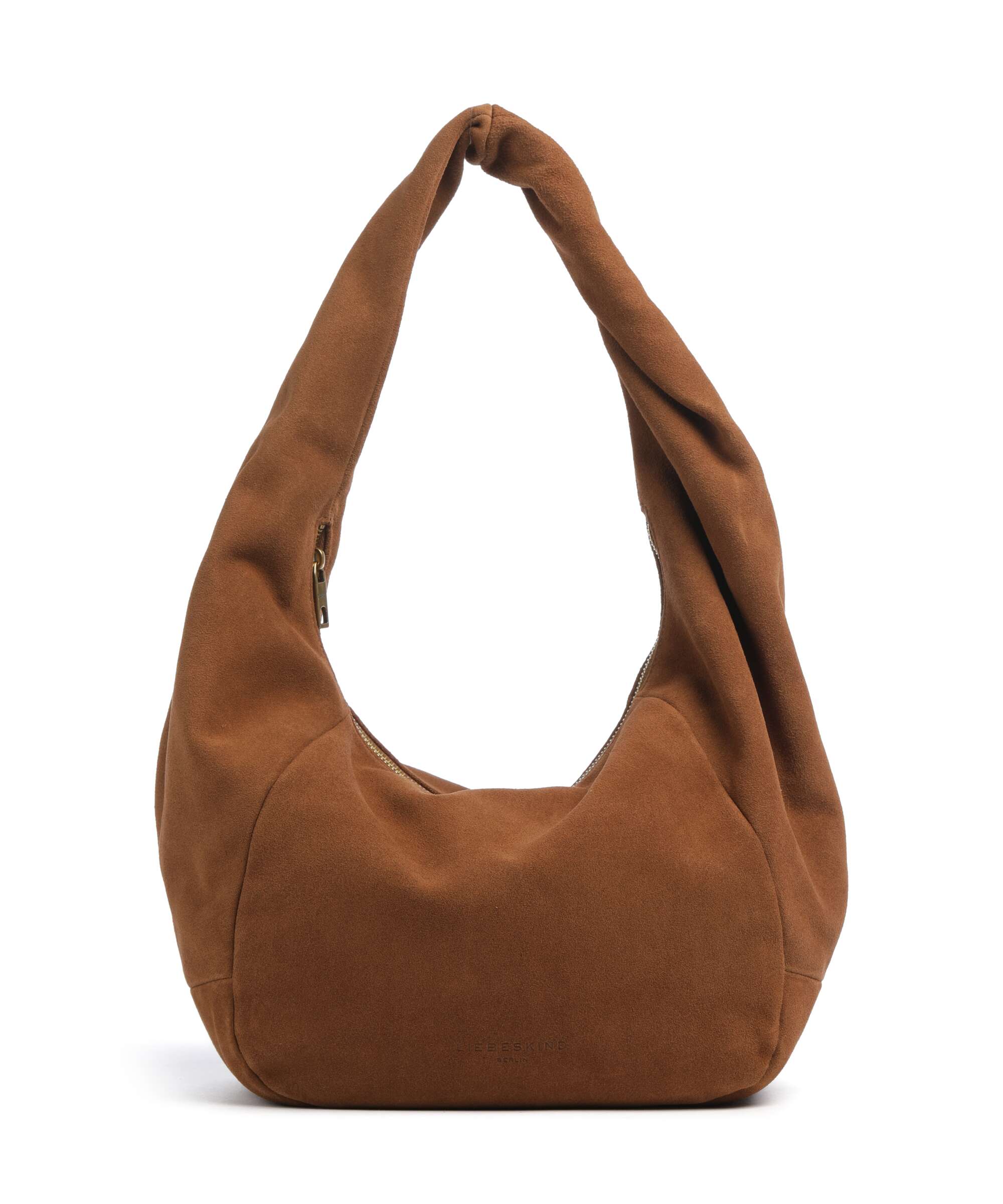 Liebeskind Farrah II Hydro Suede M Hobo bag brown