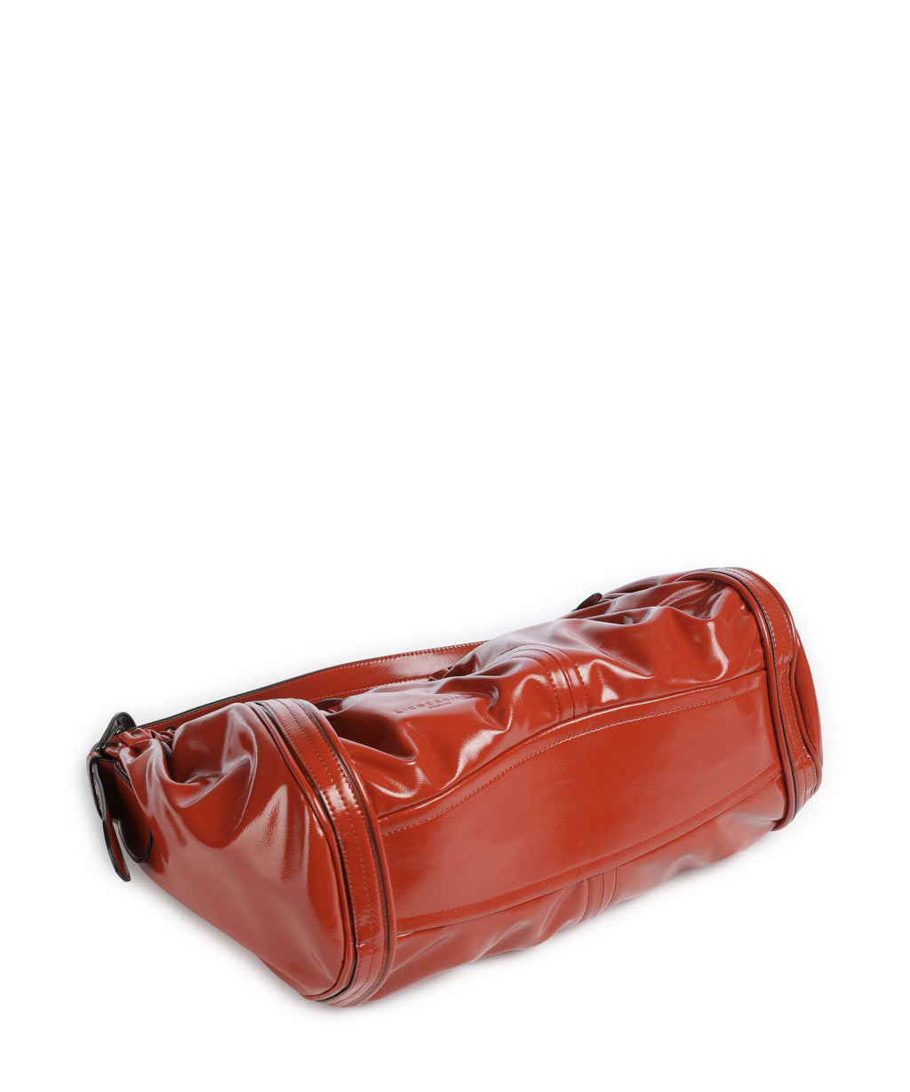 Liebeskind Faye Shiny L Hobo bag red rock
