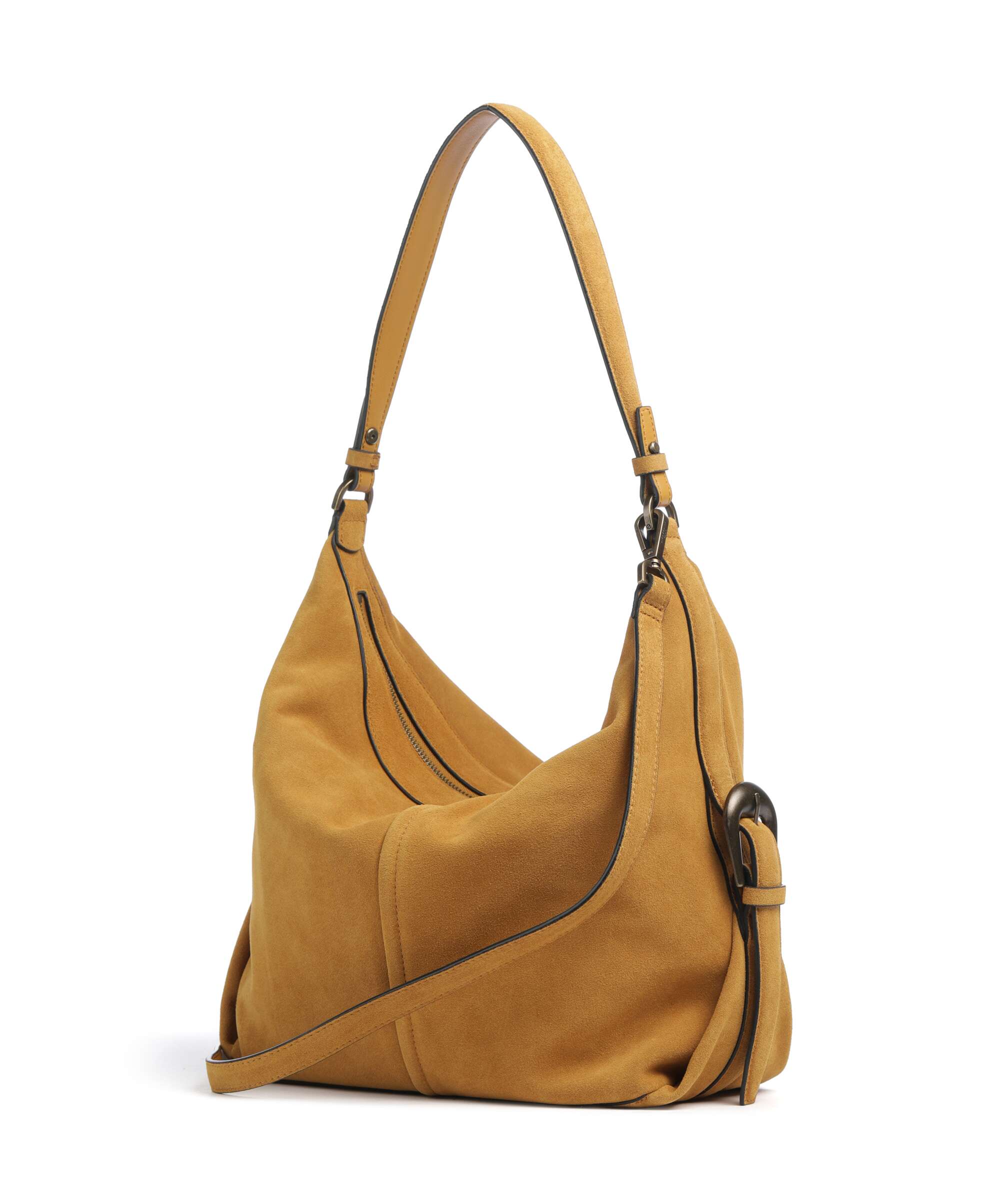 Liebeskind Paris II Hydro Suede M Hobo bag honey suede
