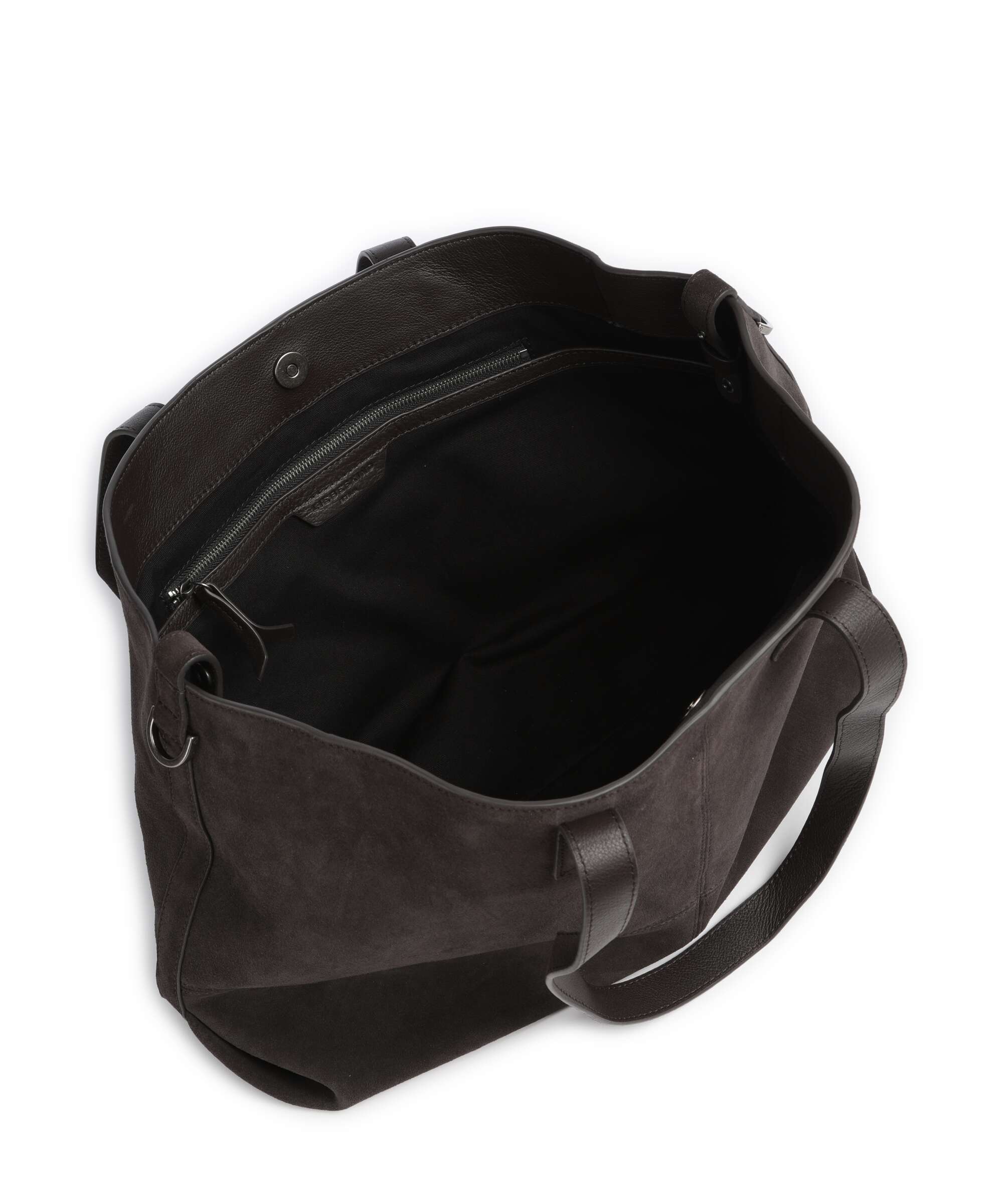 Liebeskind Ariel Hydro Suede Tote bag deep soil
