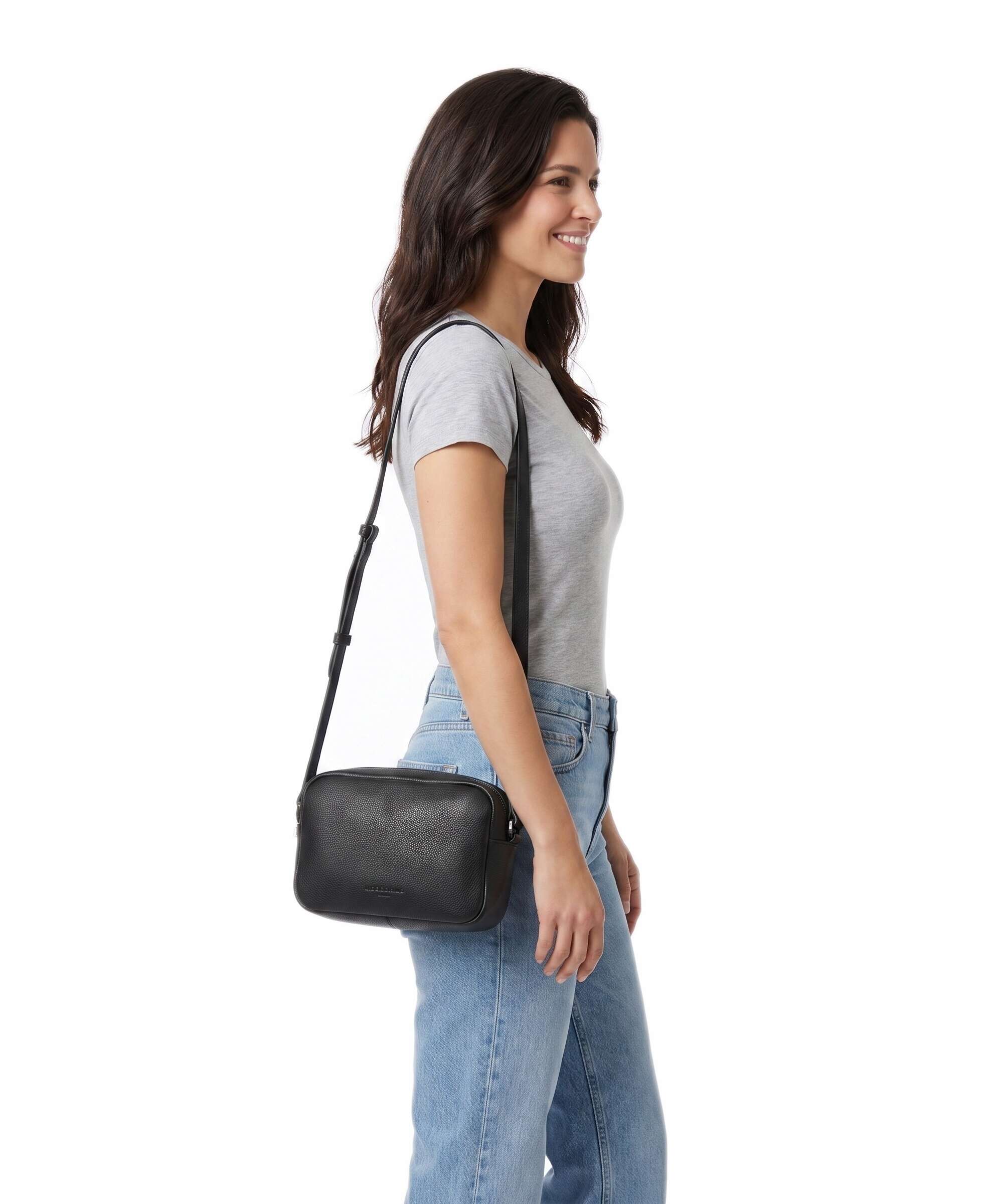 Liebeskind Ella Small Pebble Crossbody bag black