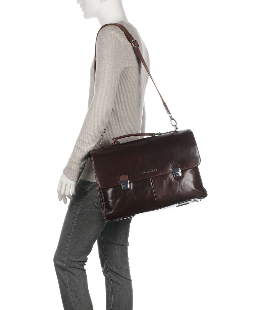 Bugatti Romano Briefcase braun