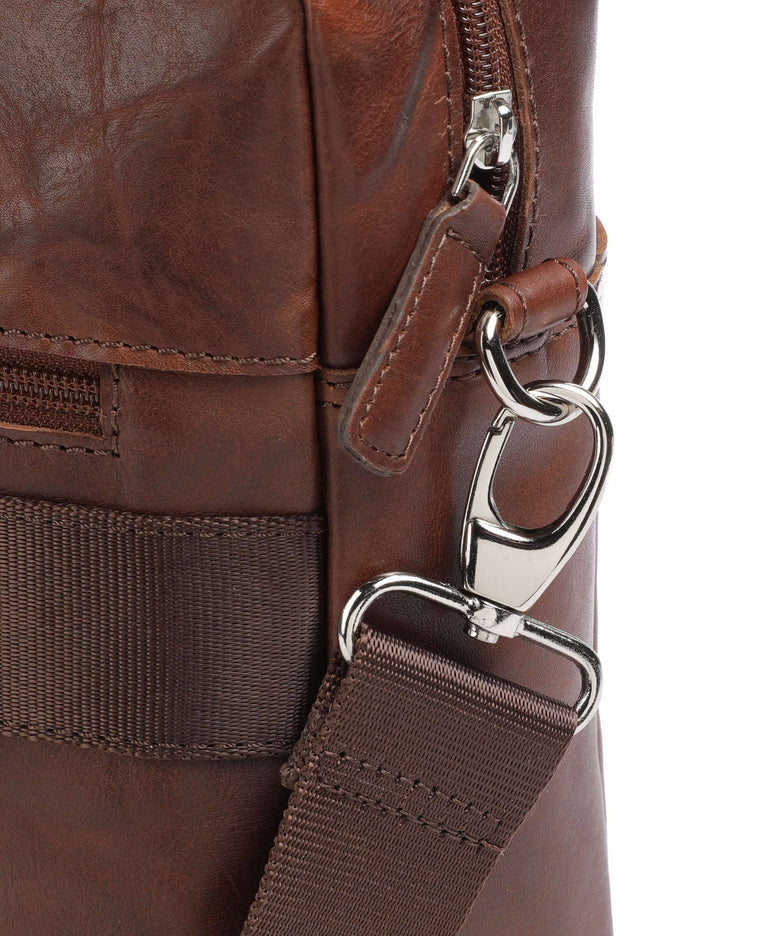 Bugatti Toskana Briefcase cognac