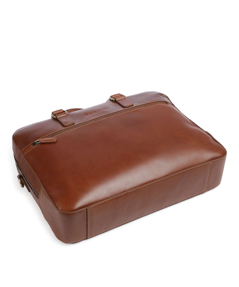 Bugatti Remo Briefcase cognac