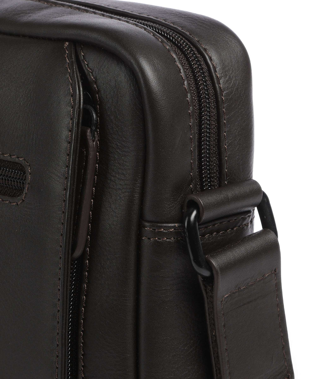 Bugatti Clark Crossbody bag dark brown