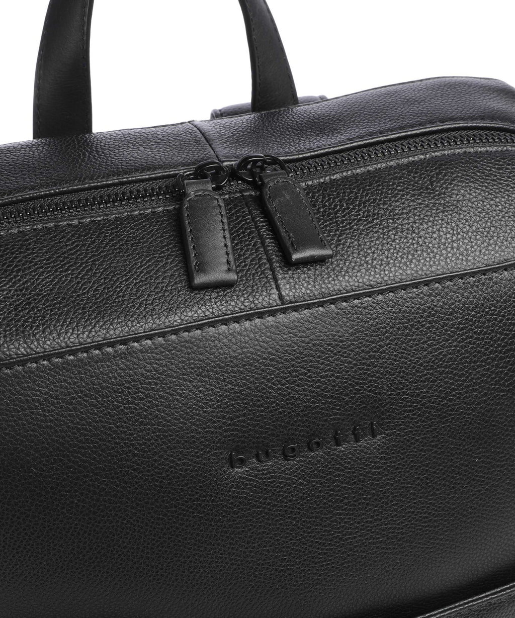 Bugatti Black Backpack schwarz