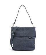 Zwei Mademoiselle.M M12 Hobo bag nubuk blue