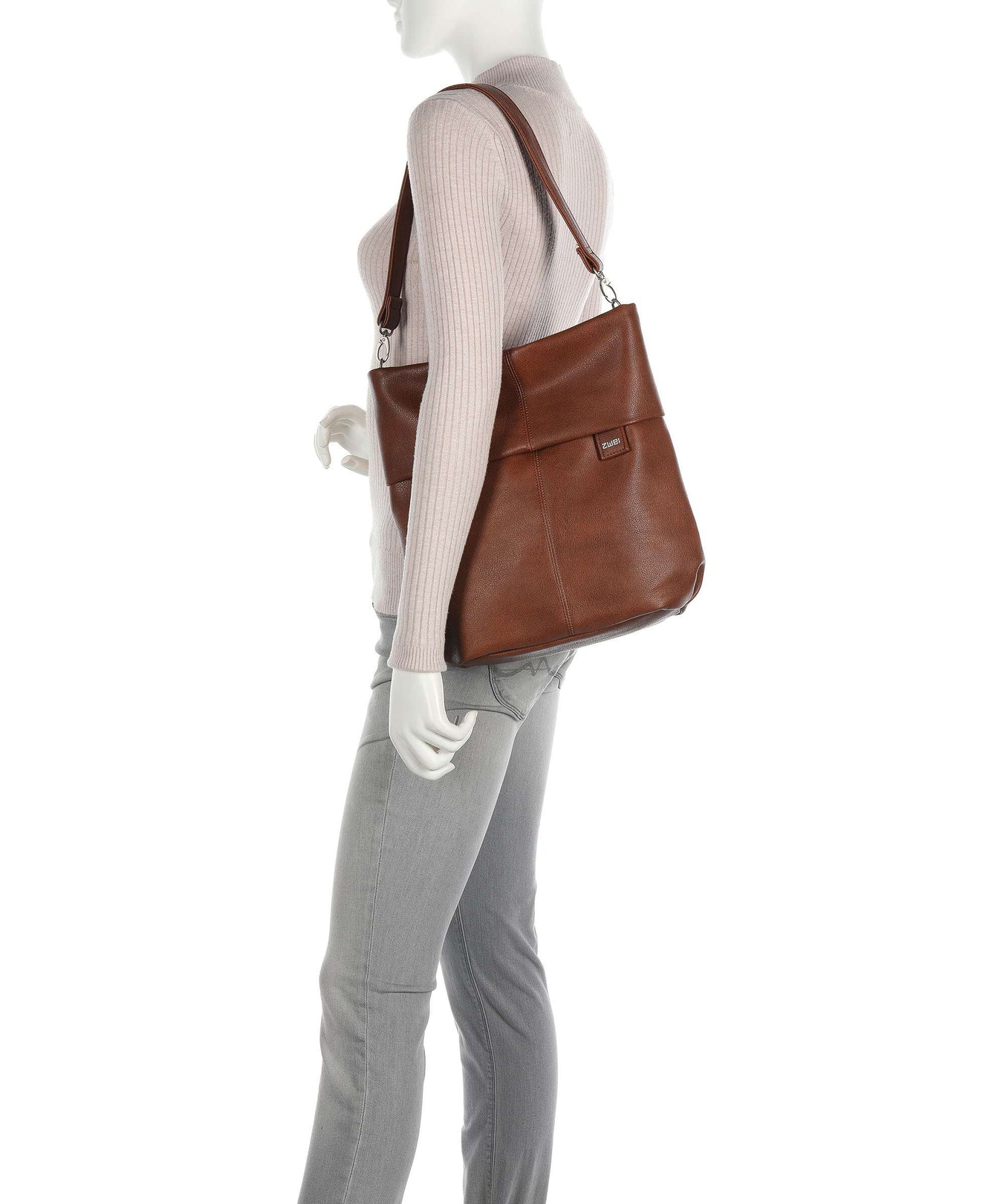 Zwei Mademoiselle.M M12 Hobo bag cognac