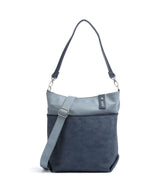 Zwei Jana J12 Hobo tas nubuk blue