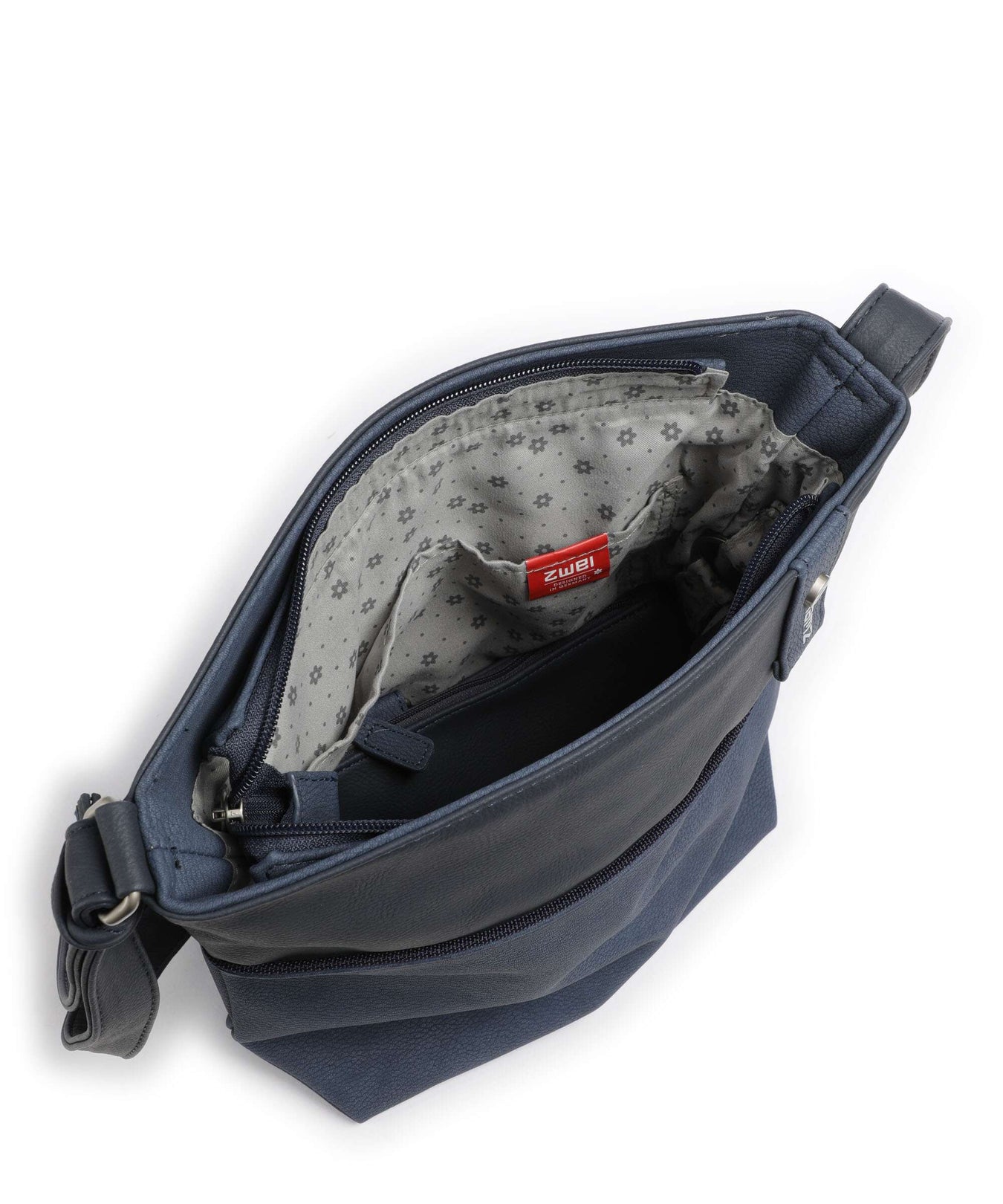 Zwei Jana J10 Shoulder bag nubuk ink