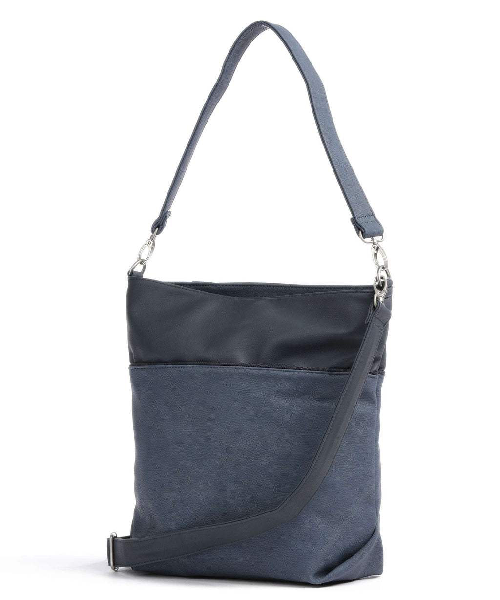 Zwei Jana J12 Hobo bag nubuk ink