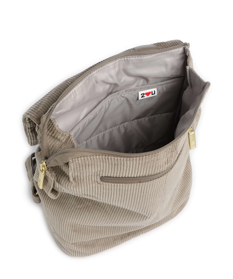 Zwei Mademoiselle.M MR13 Backpack cord mocca