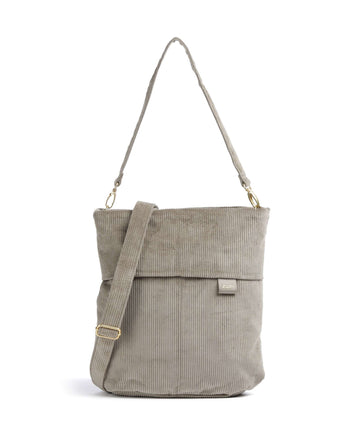 Zwei Mademoiselle.M M12 Hobo tas cord mocca