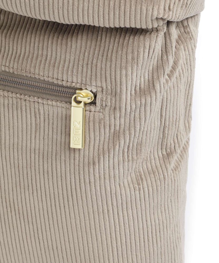 Zwei Mademoiselle.M M12 Hobo bag cord mocca