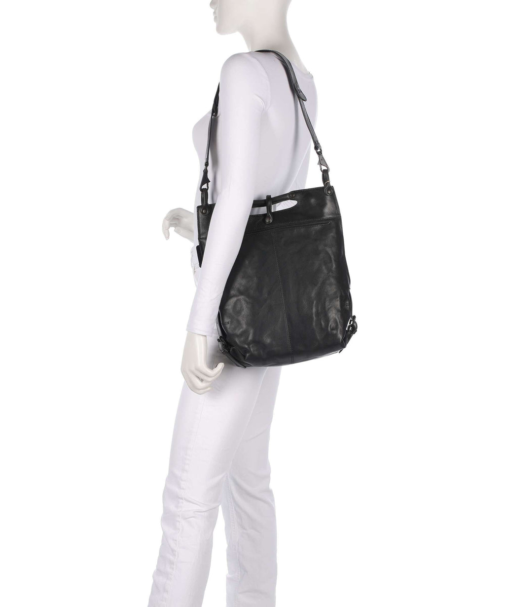 Aunts & Uncles Grandma's Luxury Club Mrs. Pancake Shoulder bag jet black