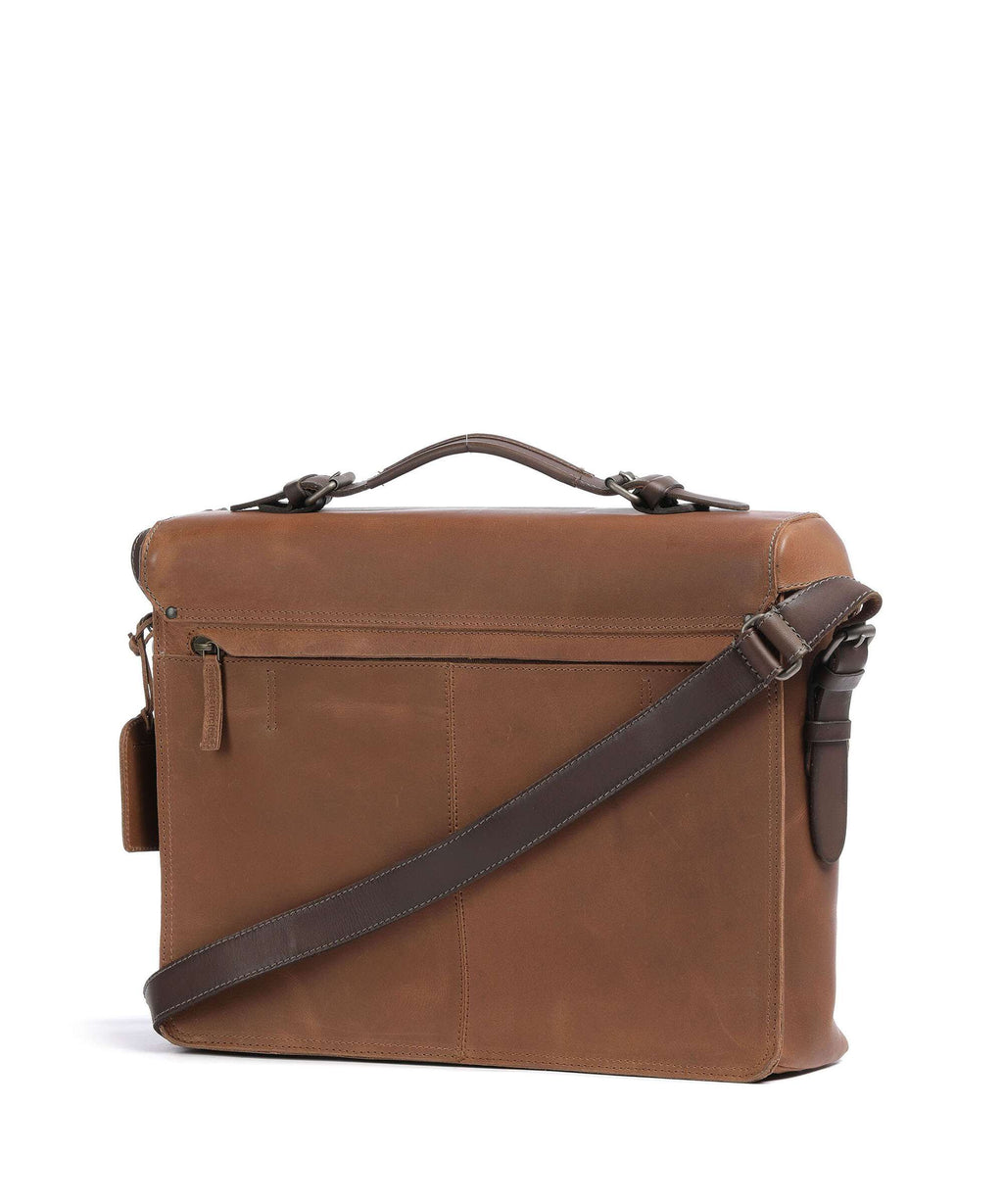 Aunts & Uncles Good Old Friends Big Fella Briefcase hazelnut