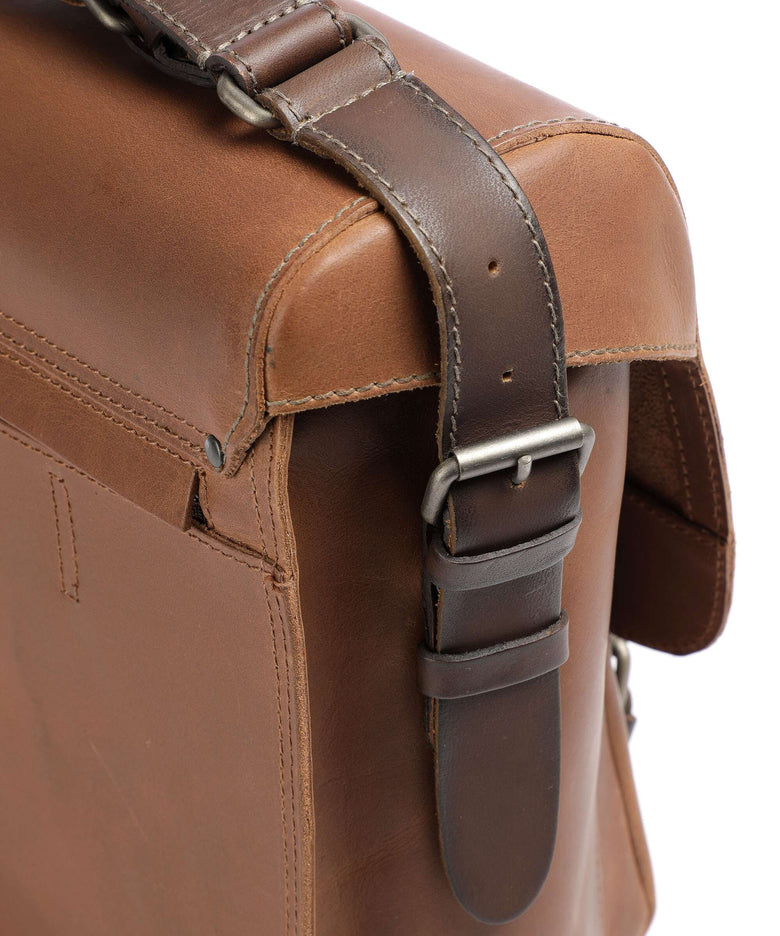 Aunts & Uncles Good Old Friends Big Fella Briefcase hazelnut