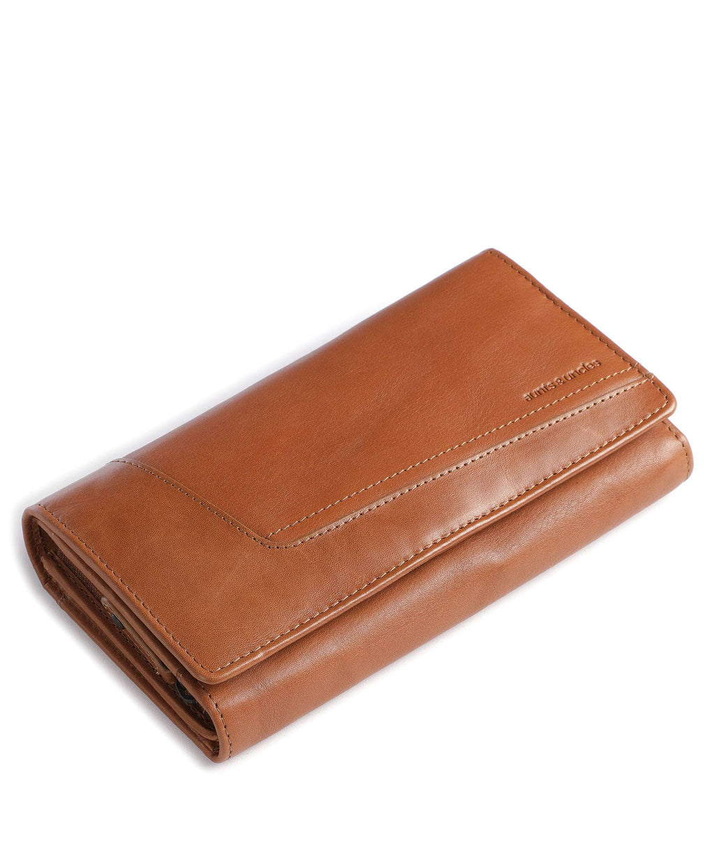 Aunts & Uncles Grandma's Luxury Club Hazel RFID Wallet caramel
