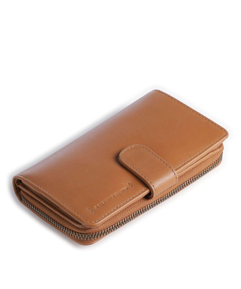 Aunts & Uncles Jamie's Orchard Cactus Pear RFID Wallet cognac