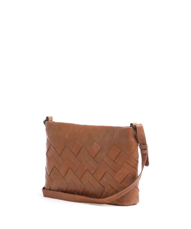 Aunts & Uncles Grandma's Luxury Club Mrs. Jam Grid Cake Shoulder bag caramel